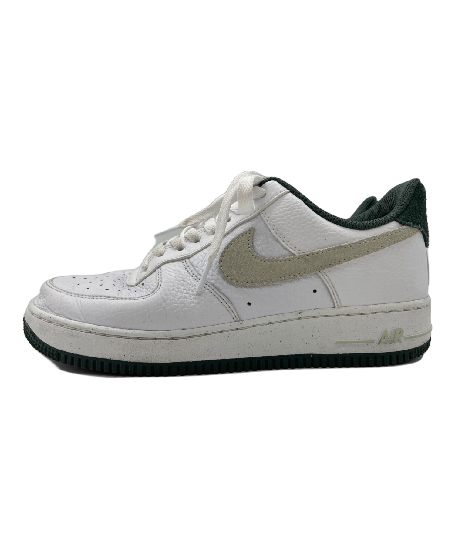 中古・古着通販】NIKE (ナイキ) スニーカー ホワイト×グリーン サイズ 