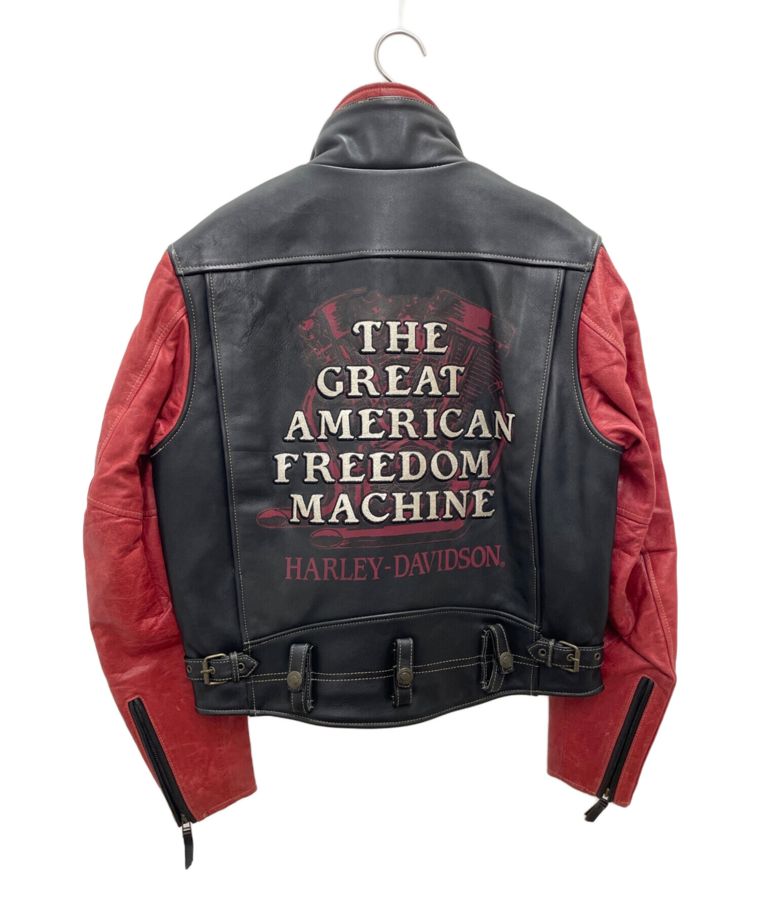 中古・古着通販】HARLEY-DAVIDSON (ハーレーダビッドソン) レザー