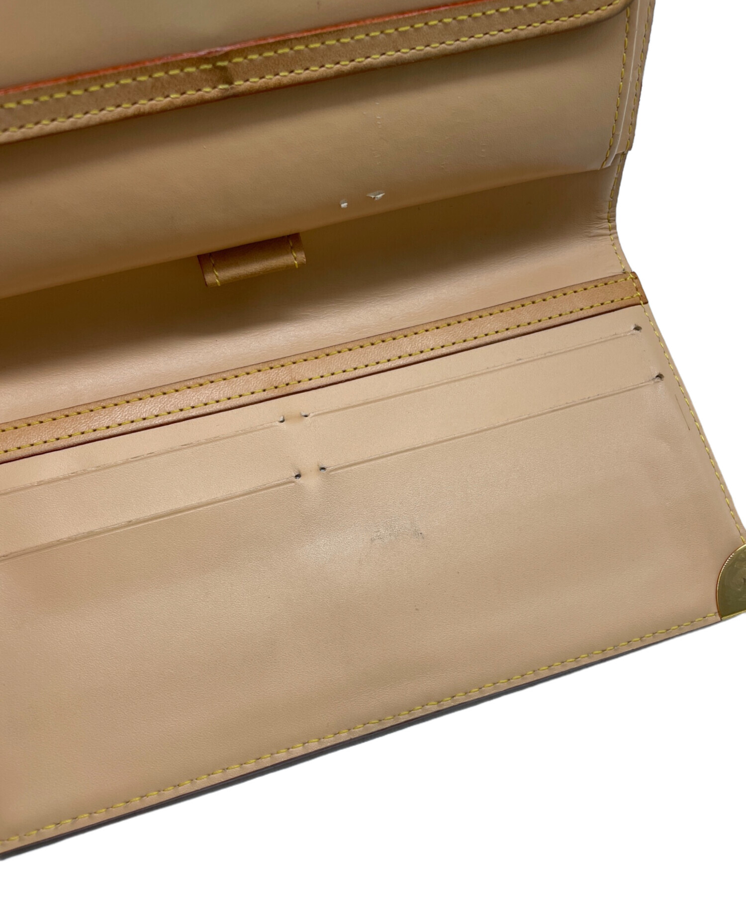 ルイ・ヴィトン ポルトトレゾール インターナショナル 長財布 レディース 【中古】 LOUIS VUITTON - ルイ・ヴィトン ポルトトレゾール インターナショナル