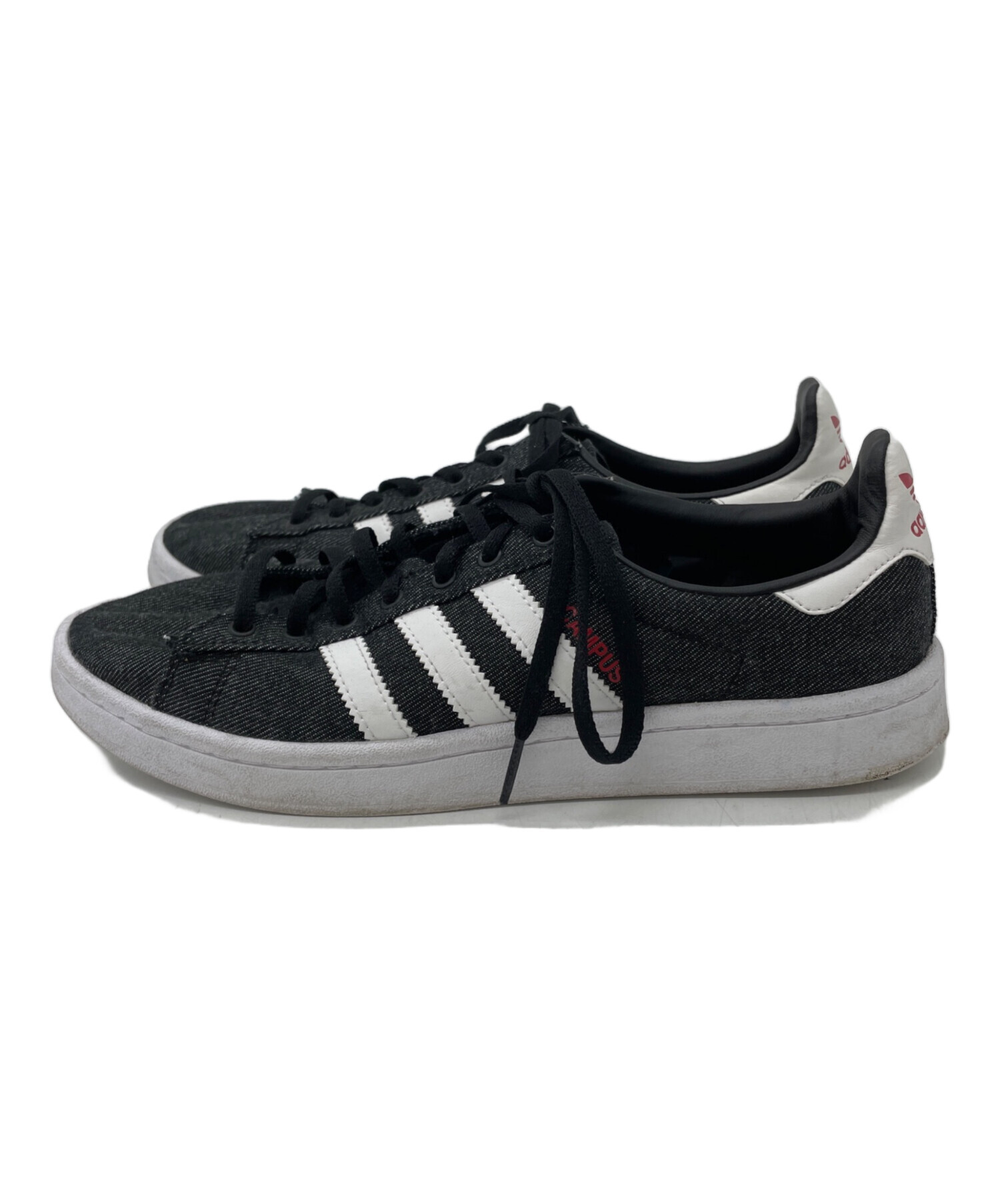  アディダス スニーカー 26cm 黒 【古着】【中古】【送料無料】 中古・古着通販】adidas (アディダス) スニーカー ブラック サイズ