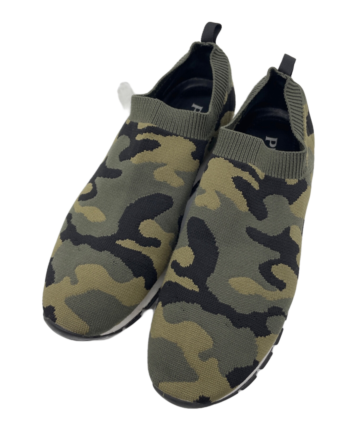 中古・古着通販】PRADA (プラダ) スニーカー グリーン サイズ:23.5