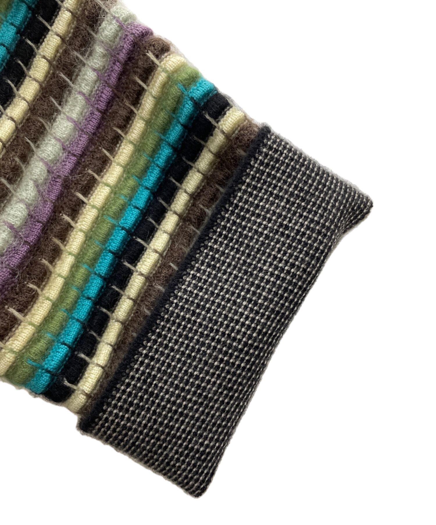 中古・古着通販】missoni (ミッソーニ) ニットカーディガン マルチ