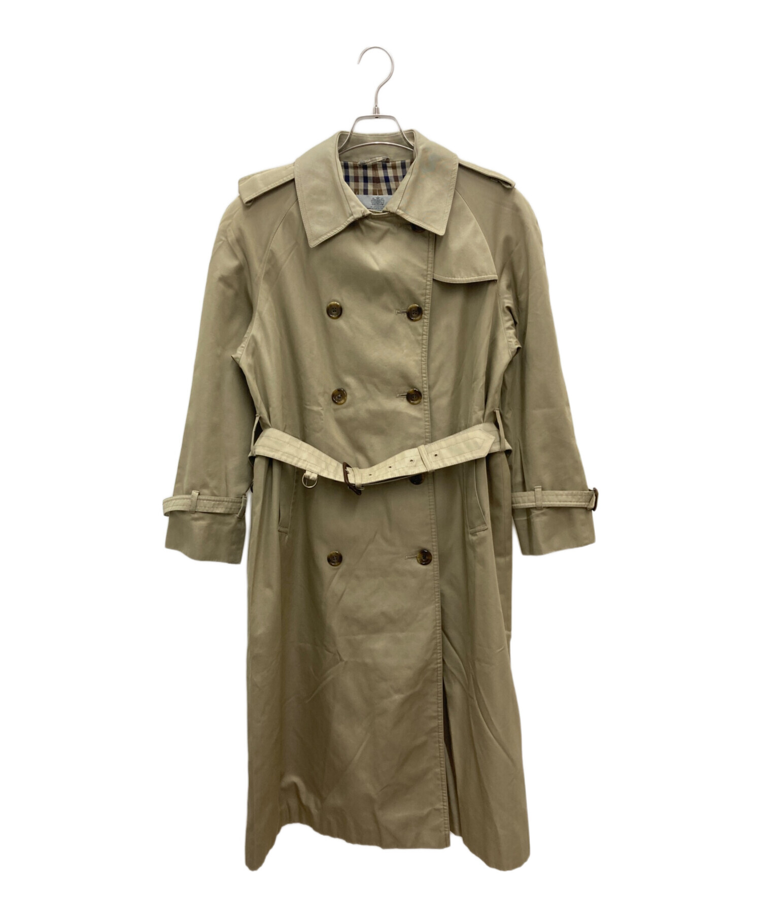 中古・古着通販】Aquascutum (アクアスキュータム) トレンチコート