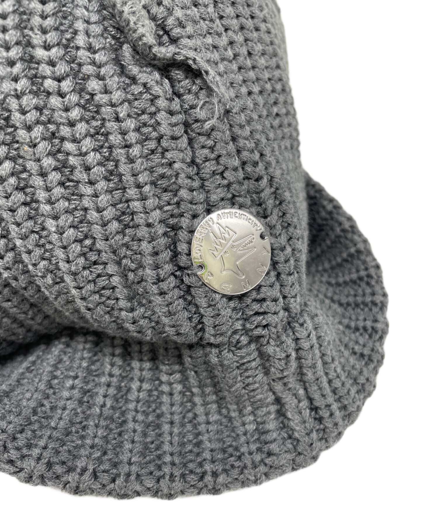 【即購入OK】CHARLES JEFFREY LOVERBOY グレーニット帽 エルエイチピー L.H.P. Charles Jeffrey LOVERBOY/チャールズ