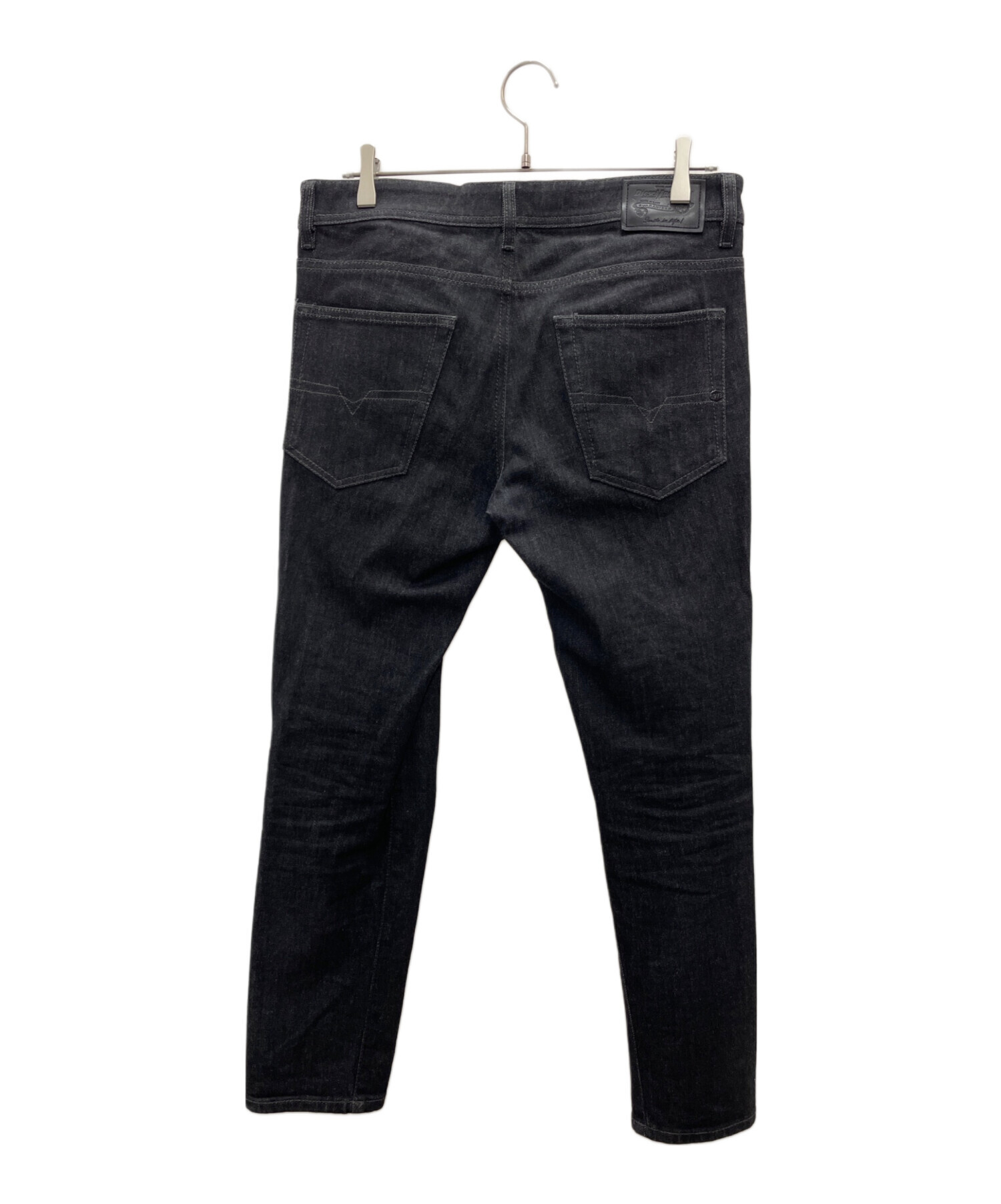 中古・古着通販】DIESEL (ディーゼル) デニムパンツ ブラック サイズ