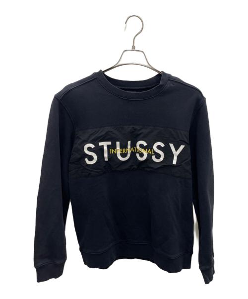 139 STUSSY ネイビー トレーナー Mサイズ 中古・古着通販】stussy (ステューシー) スウェット ネイビー サイズ:M