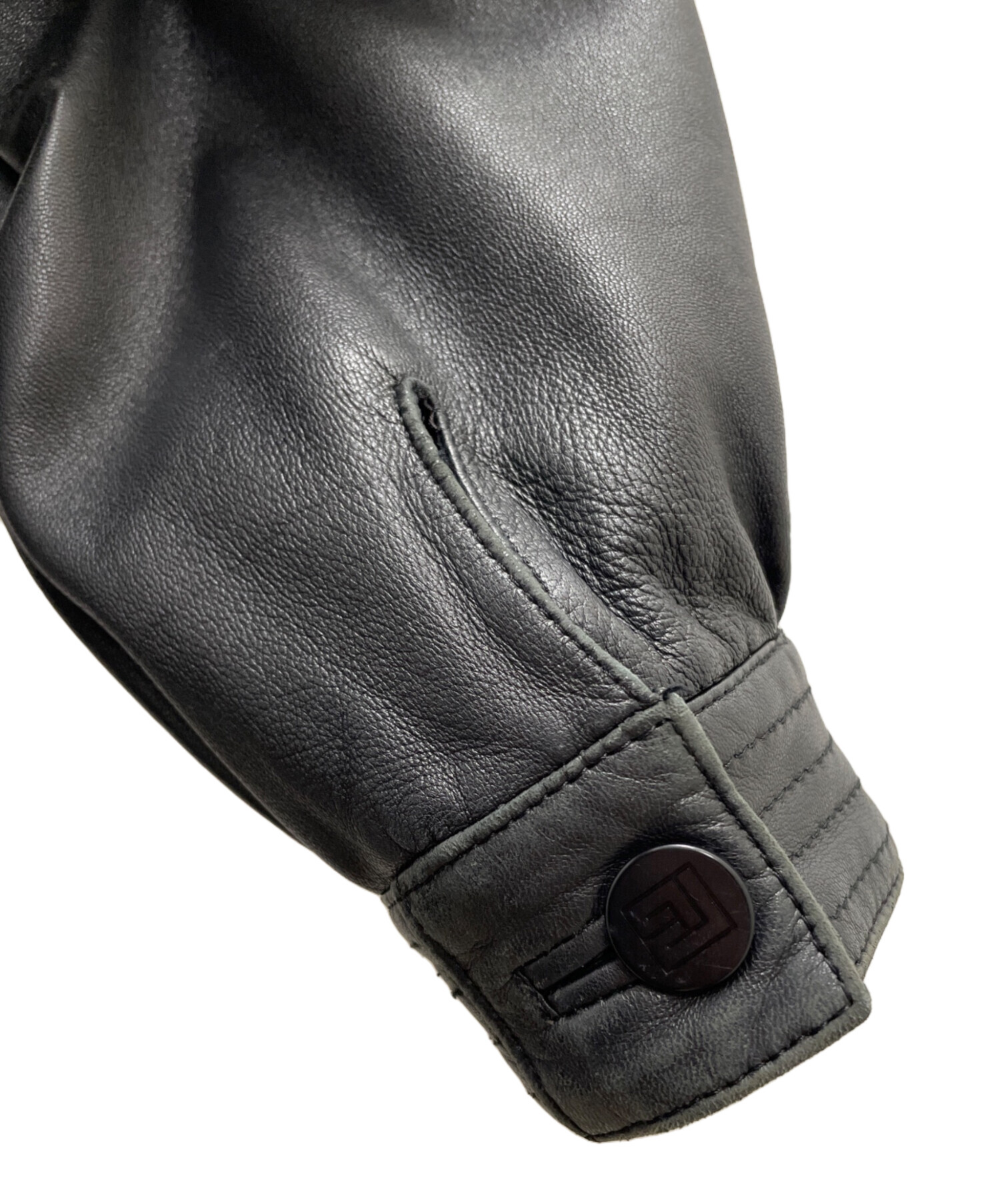 中古・古着通販】PIERRE BALMAIN (ピエール バルマン) レザー