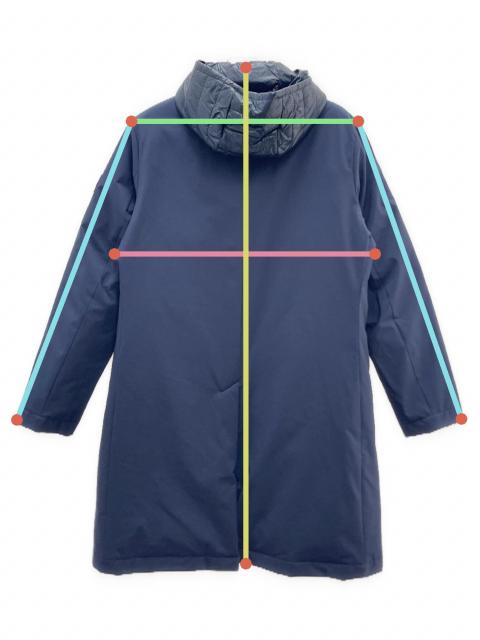 中古・古着通販】G-Stage (ジーステージ) ダウンコート ネイビー