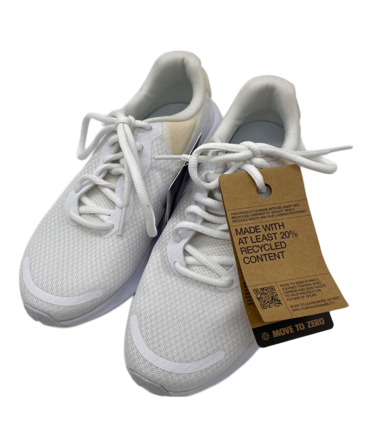 中古・古着通販】NIKE (ナイキ) スニーカー アイボリー サイズ:22 未