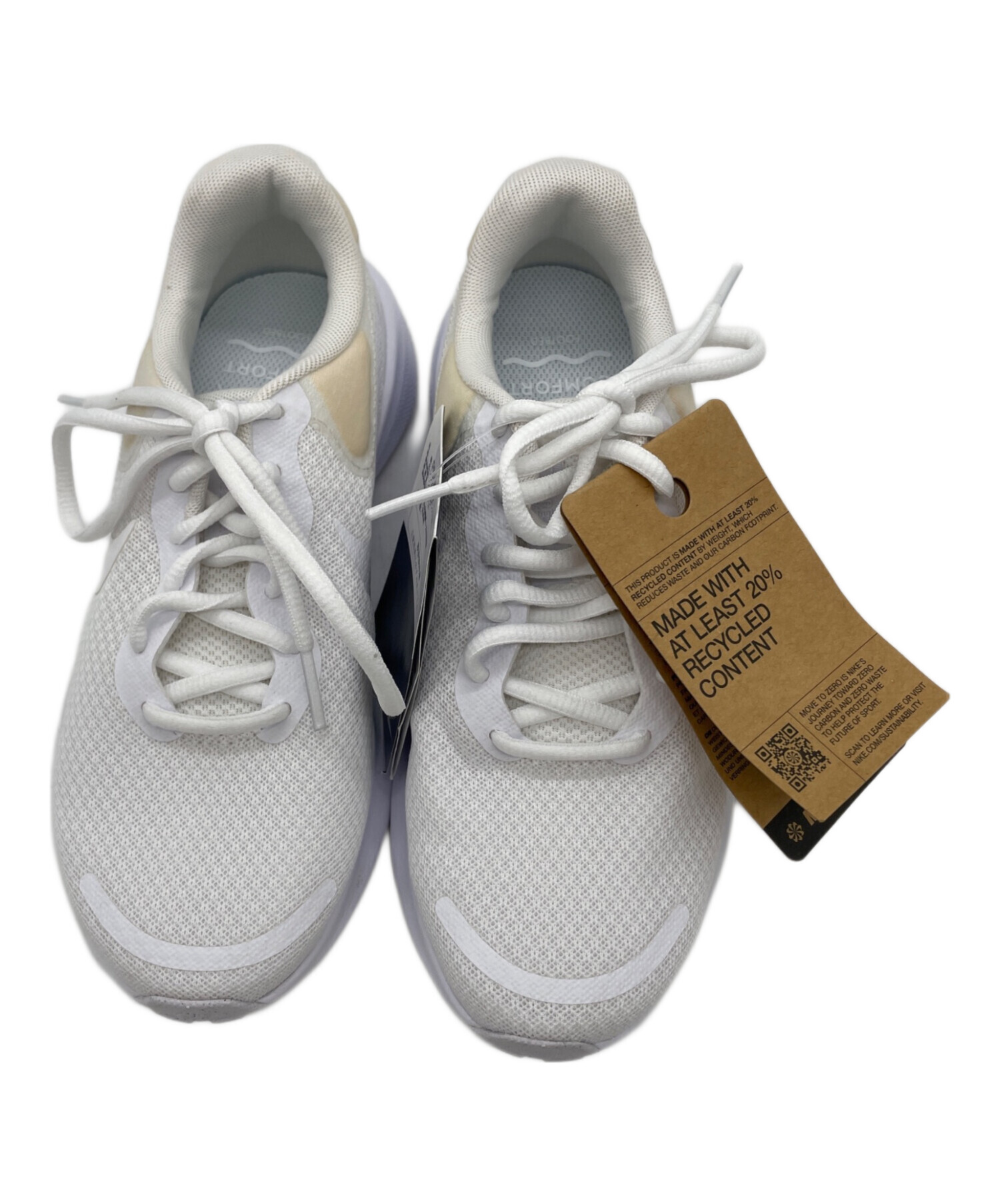 中古・古着通販】NIKE (ナイキ) スニーカー アイボリー サイズ:22 未