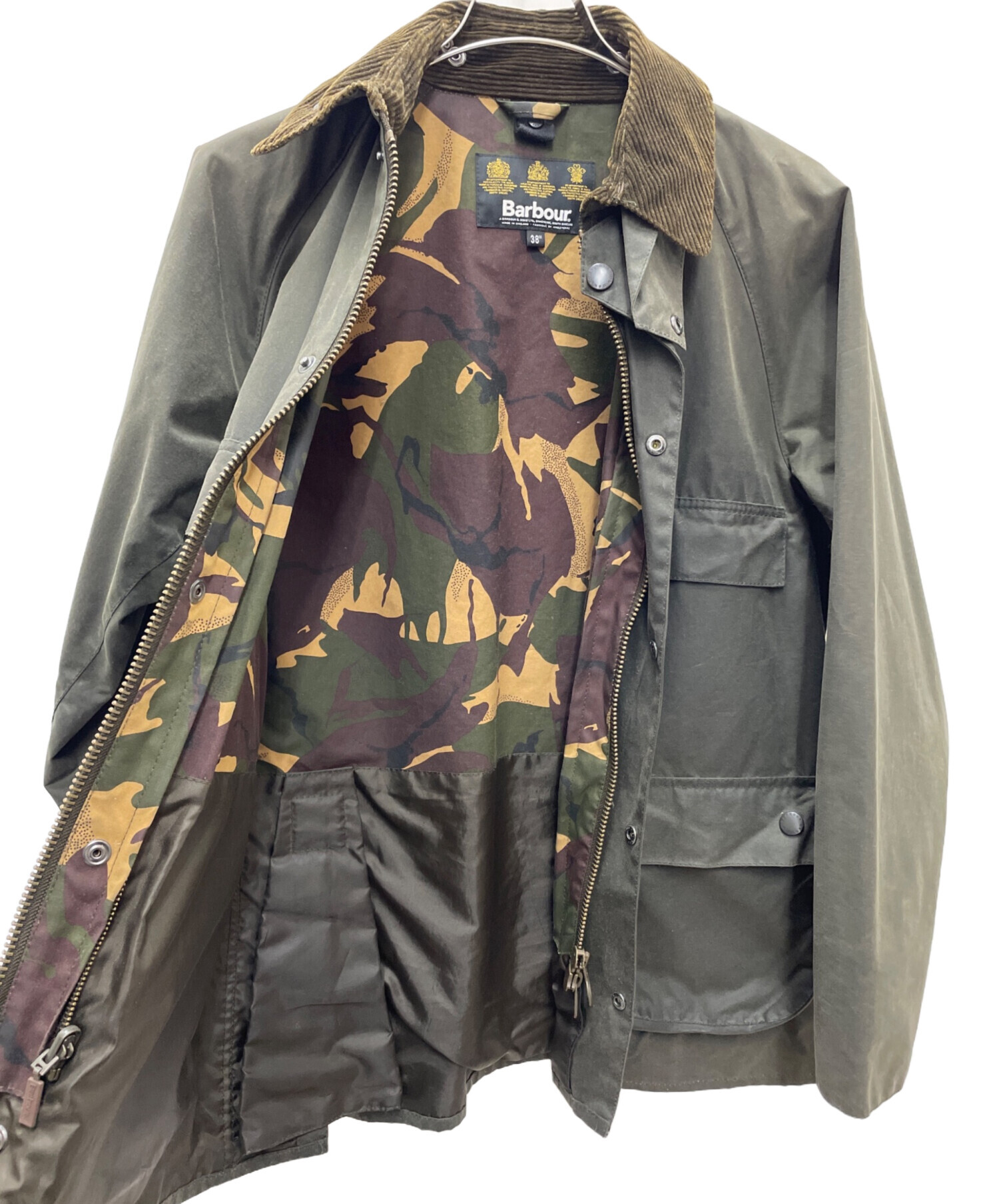 中古・古着通販】Barbour (バブアー) ビデイルジャケット カーキ