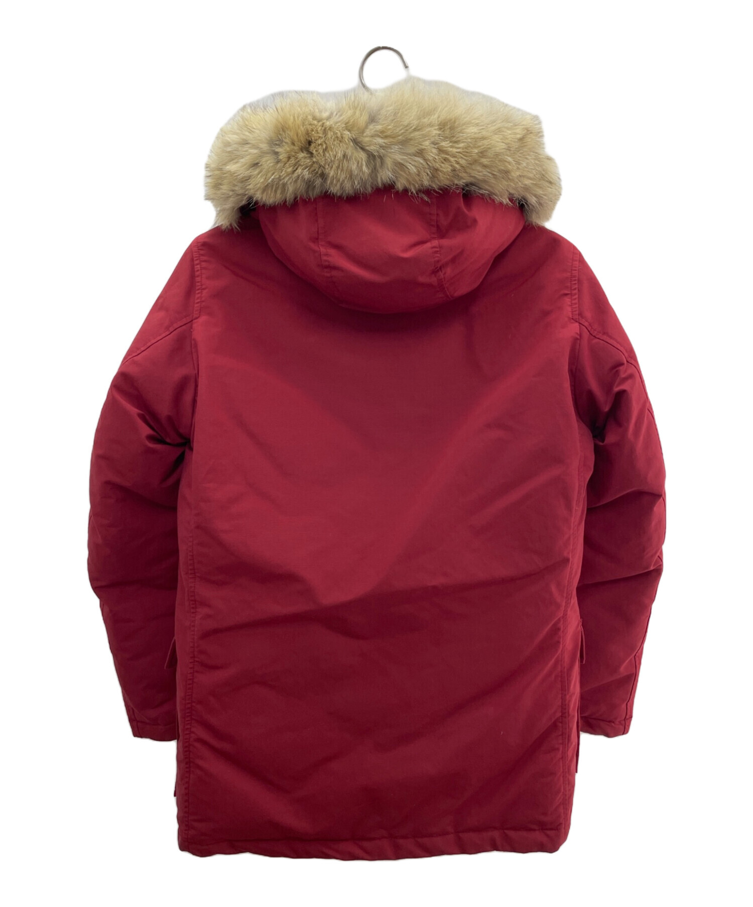中古・古着通販】WOOLRICH (ウールリッチ) ダウンジャケット レッド 