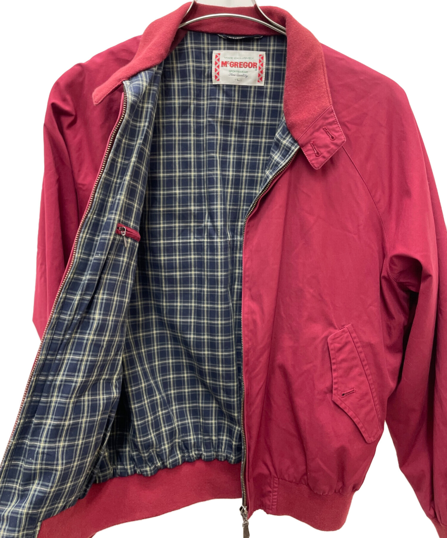 中古・古着通販】McGREGOR (マクレガー) スイングトップ レッド サイズ