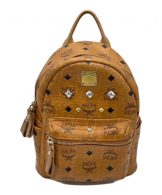 中古・古着通販】MCM (エムシーエム) ミニリュック ブラウン｜ブランド