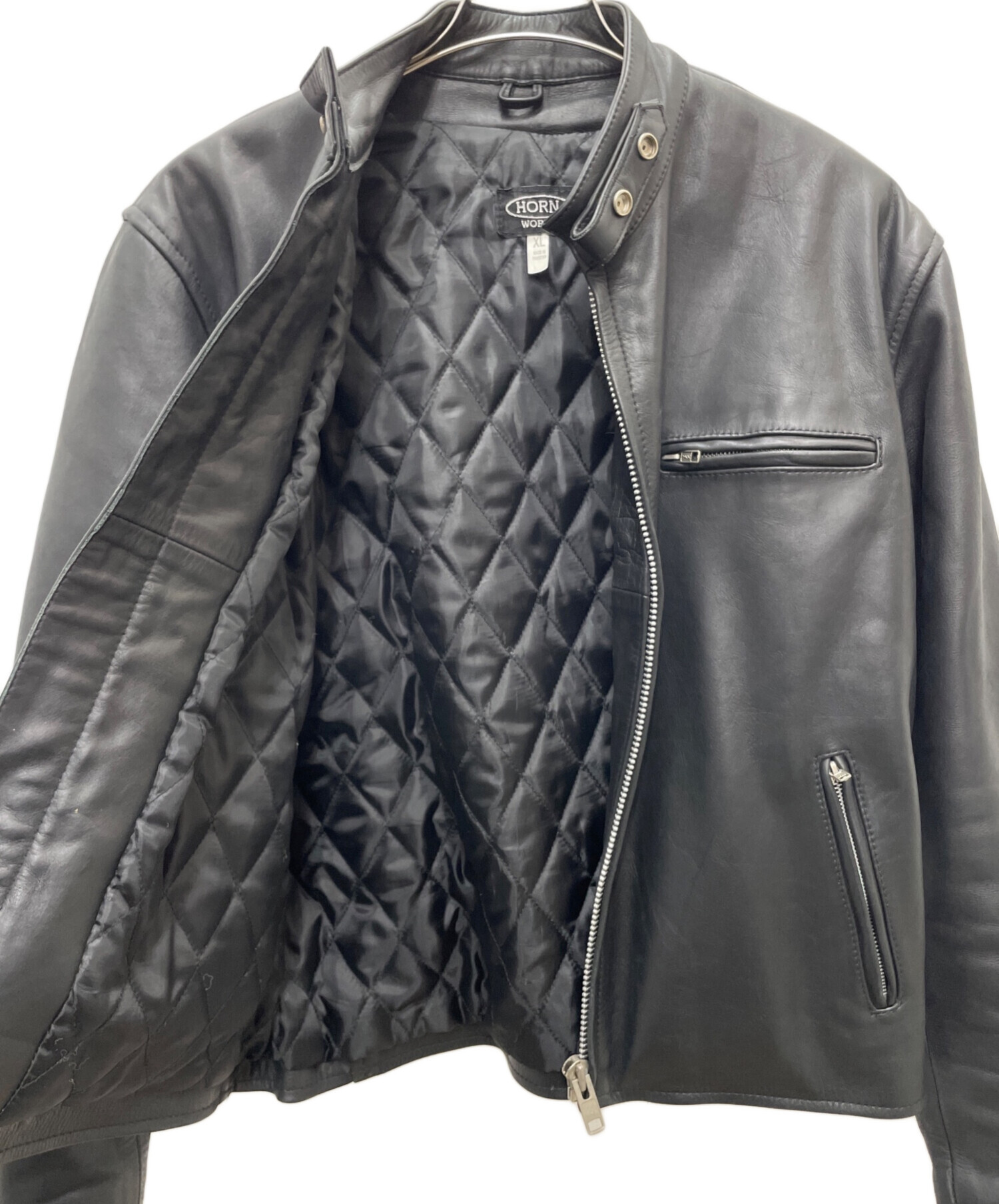 中古・古着通販】HORN WORKS (ホーンワークス) シングルライダース 