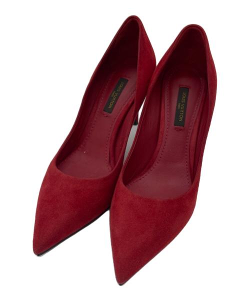 LOUIS VUITTON ルイヴィトン フラット パンプス スウェード 23㎝ 中古・古着通販】LOUIS VUITTON (ルイ ヴィトン) スウェードパンプス