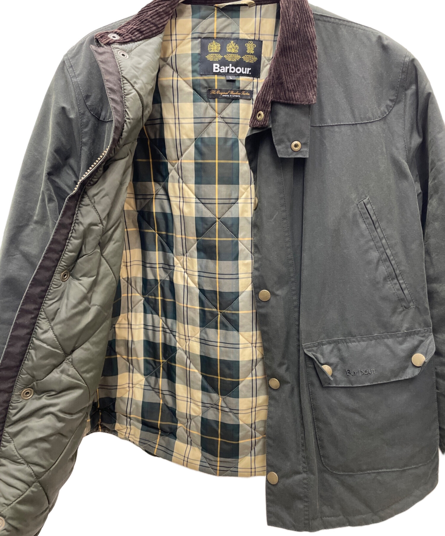 中古・古着通販】Barbour (バブアー) リーリンワックスジャケット 
