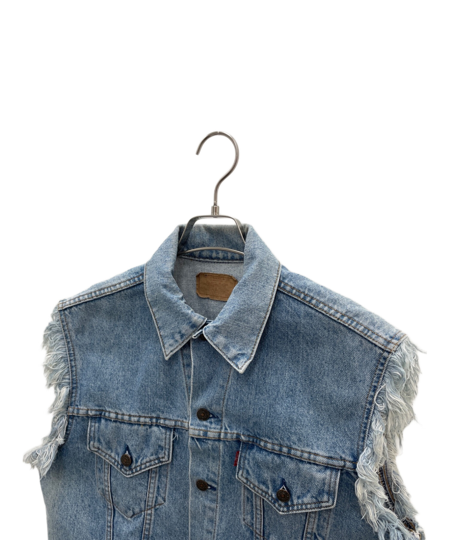 中古・古着通販】LEVI'S (リーバイス) カットオフデニムベスト