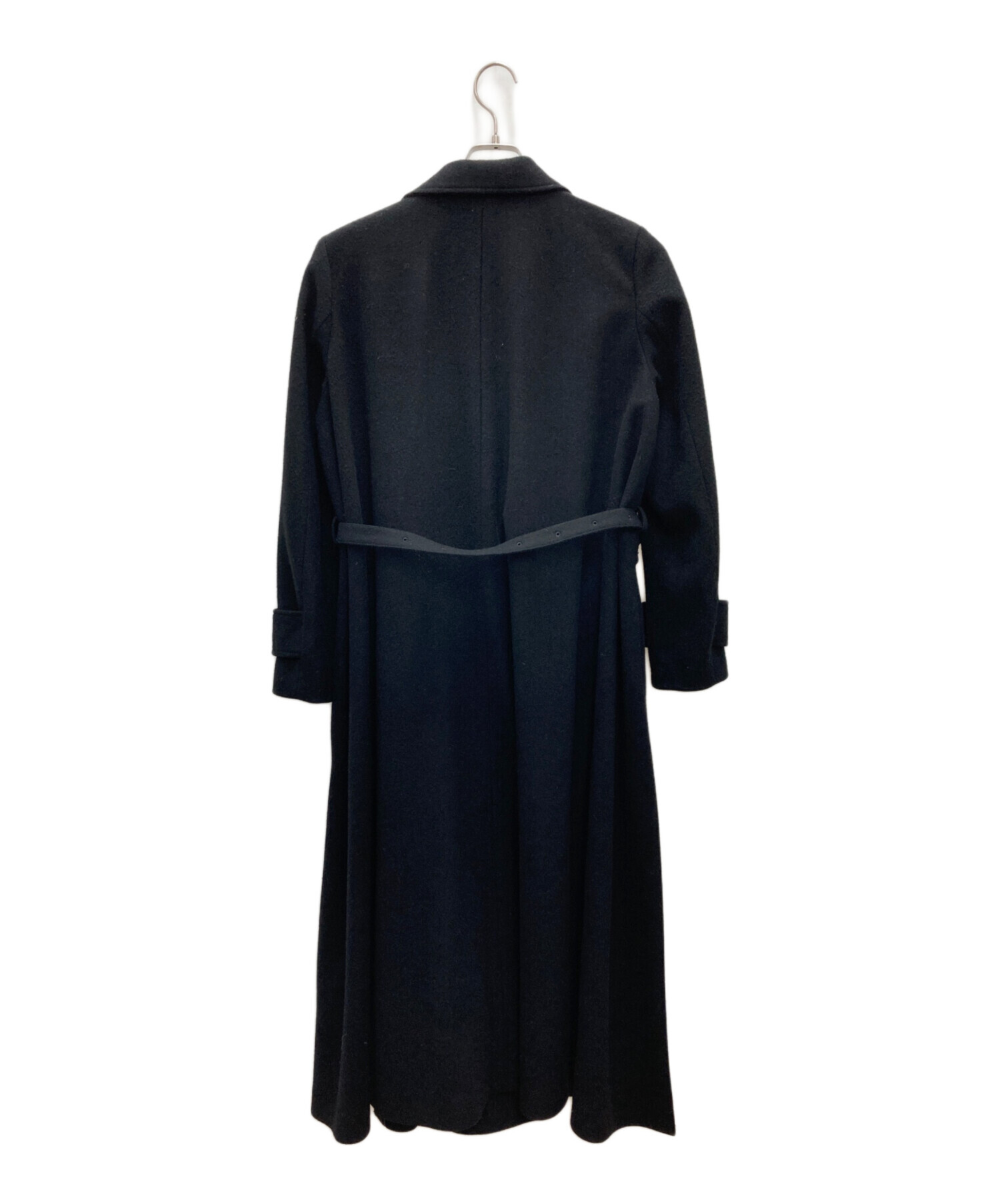 中古・古着通販】Ameri (アメリ) ウールコート ブラック サイズ:S