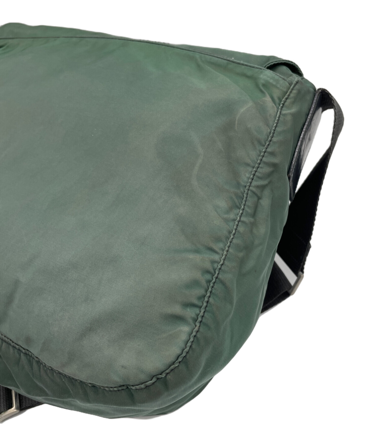 中古・古着通販】PRADA (プラダ) ショルダーバッグ グリーン｜ブランド