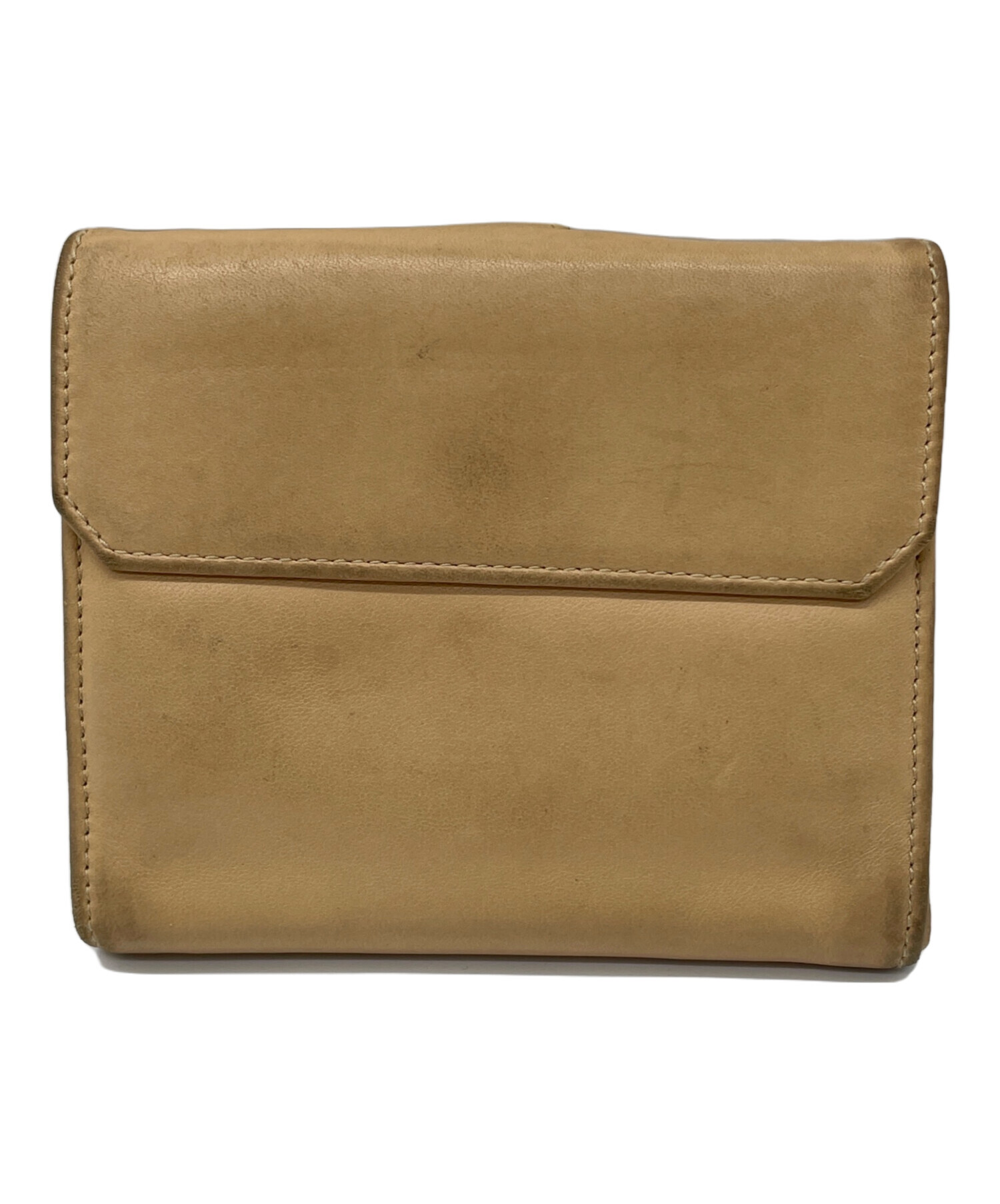 中古・古着通販】LOEWE (ロエベ) アナグラム型カーフレザー2つ折り財布