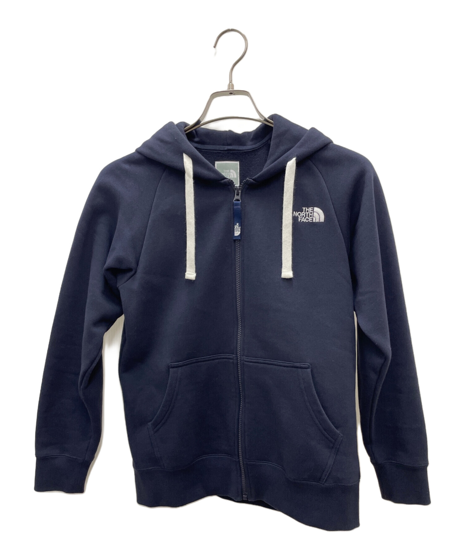 THE NORTH FACE ネイビー フルジップパーカー 中古・古着通販】THE NORTH FACE (ザ ノース フェイス) ジップパーカー