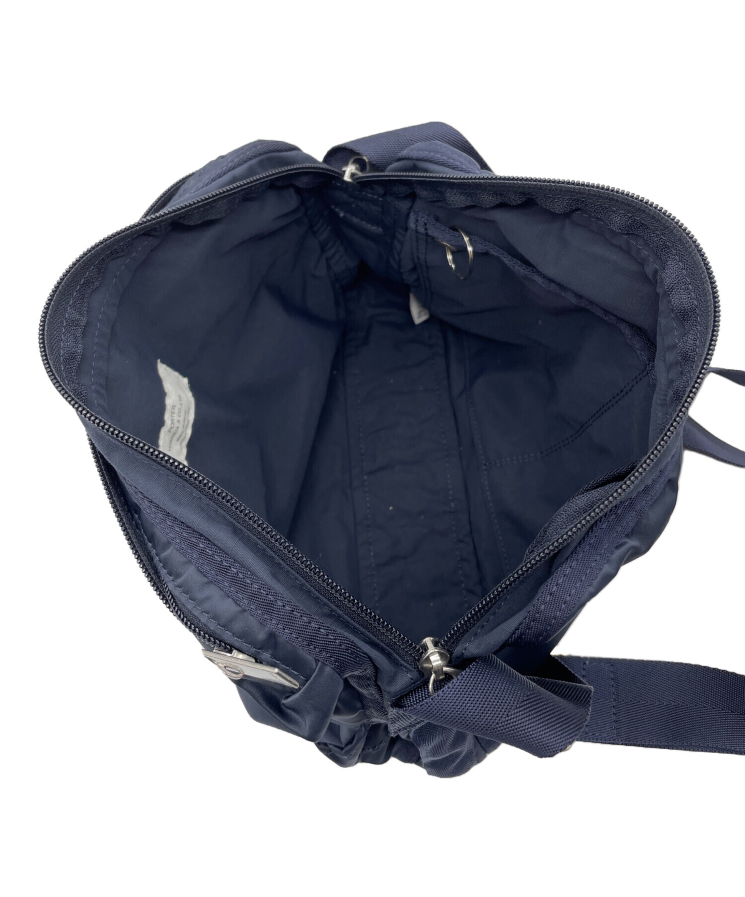 中古・古着通販】PORTER (ポーター) ショルダーバッグ ネイビー