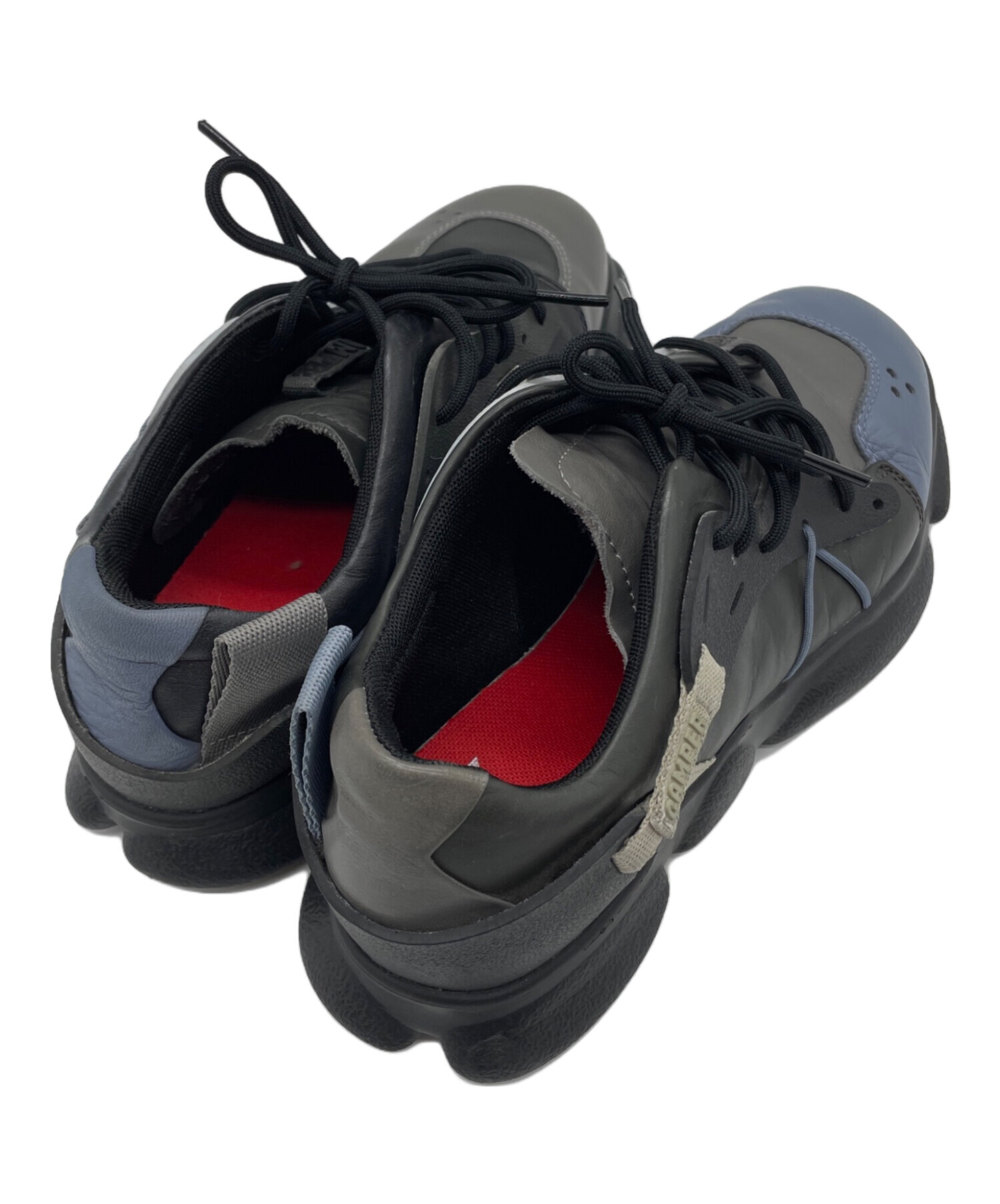 中古・古着通販】CAMPER (カンペール) レザースニーカー ブラック 