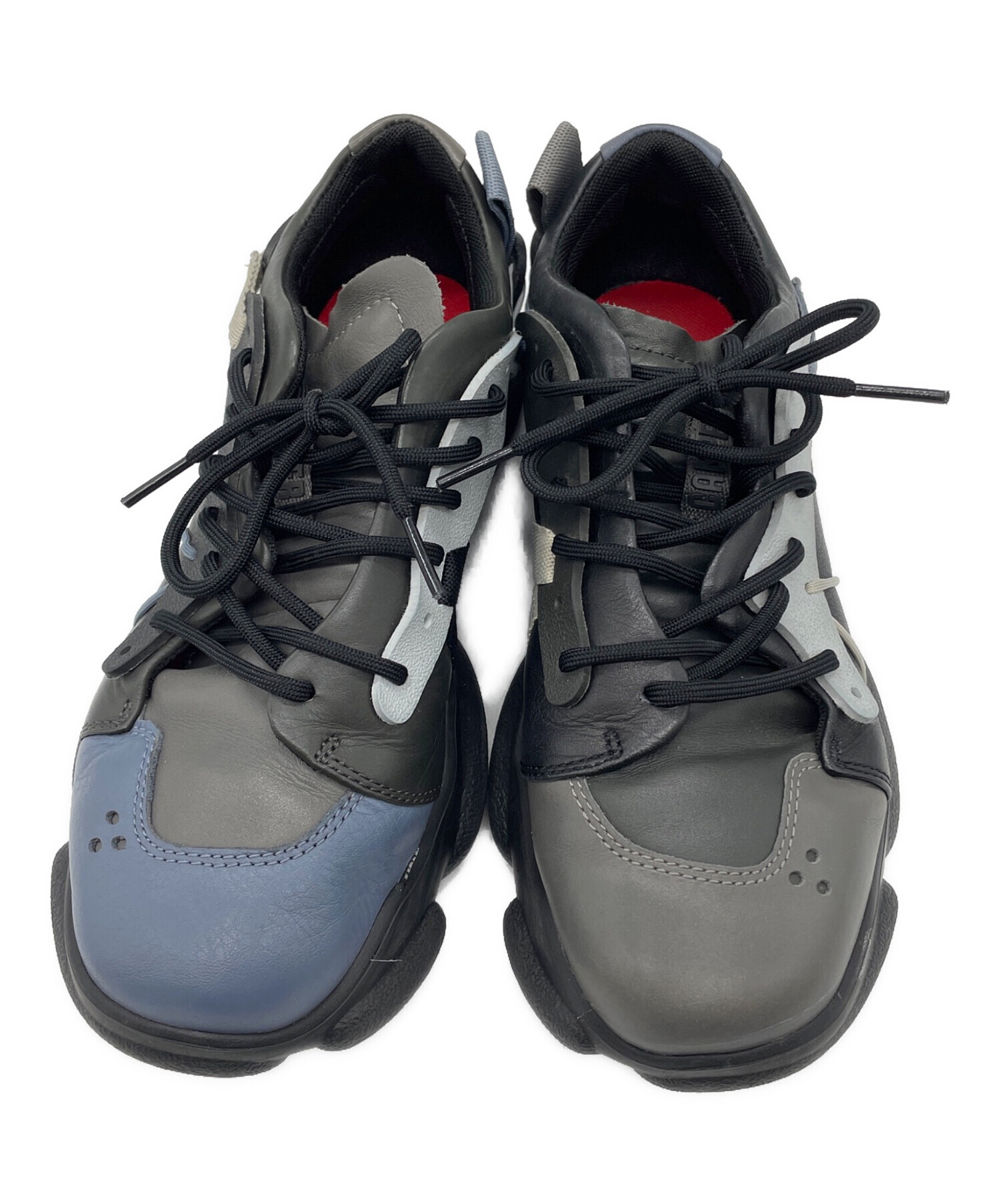 中古・古着通販】CAMPER (カンペール) レザースニーカー ブラック