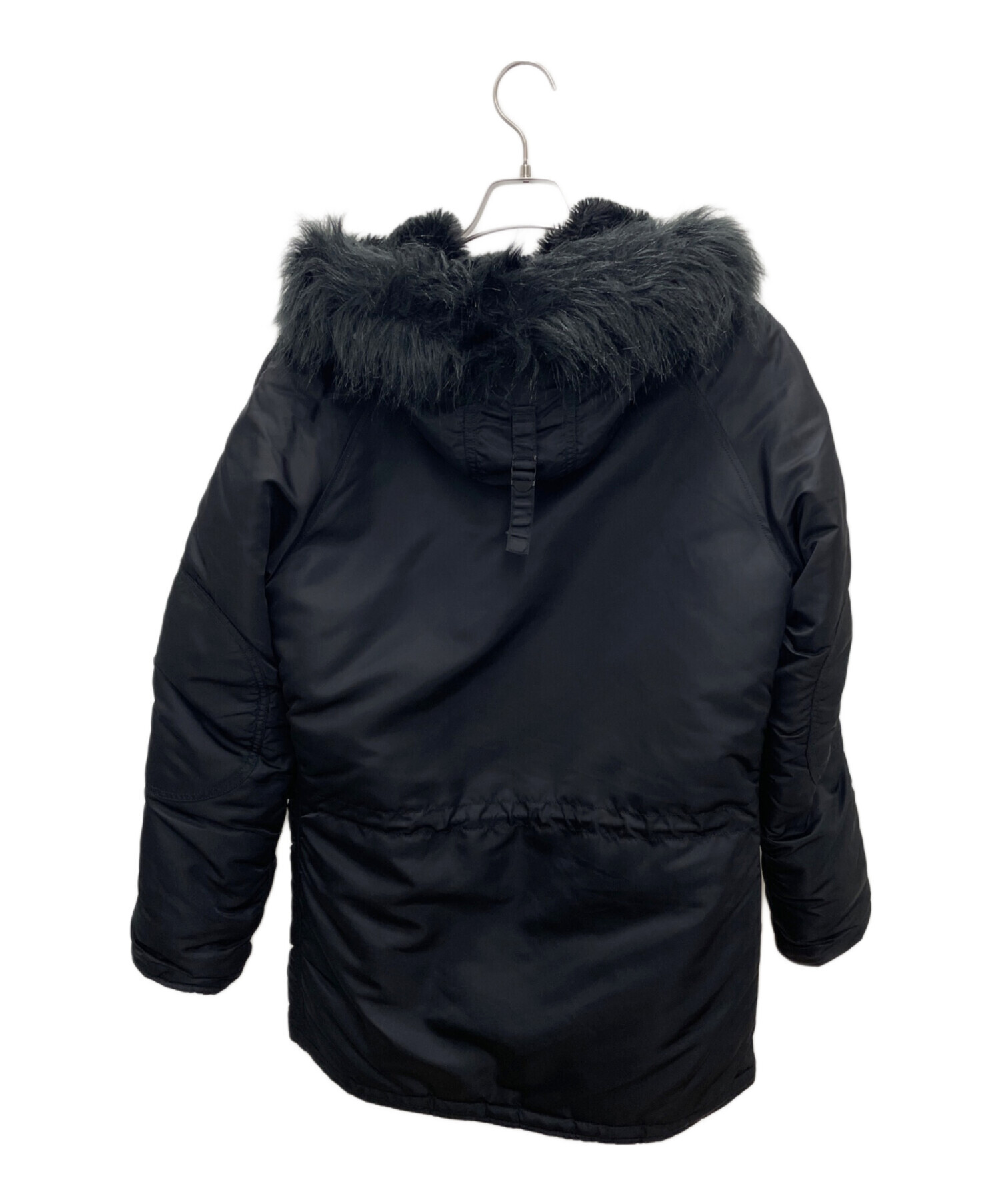 中古・古着通販】ALPHA (アルファ) フライトジャケット ブラック