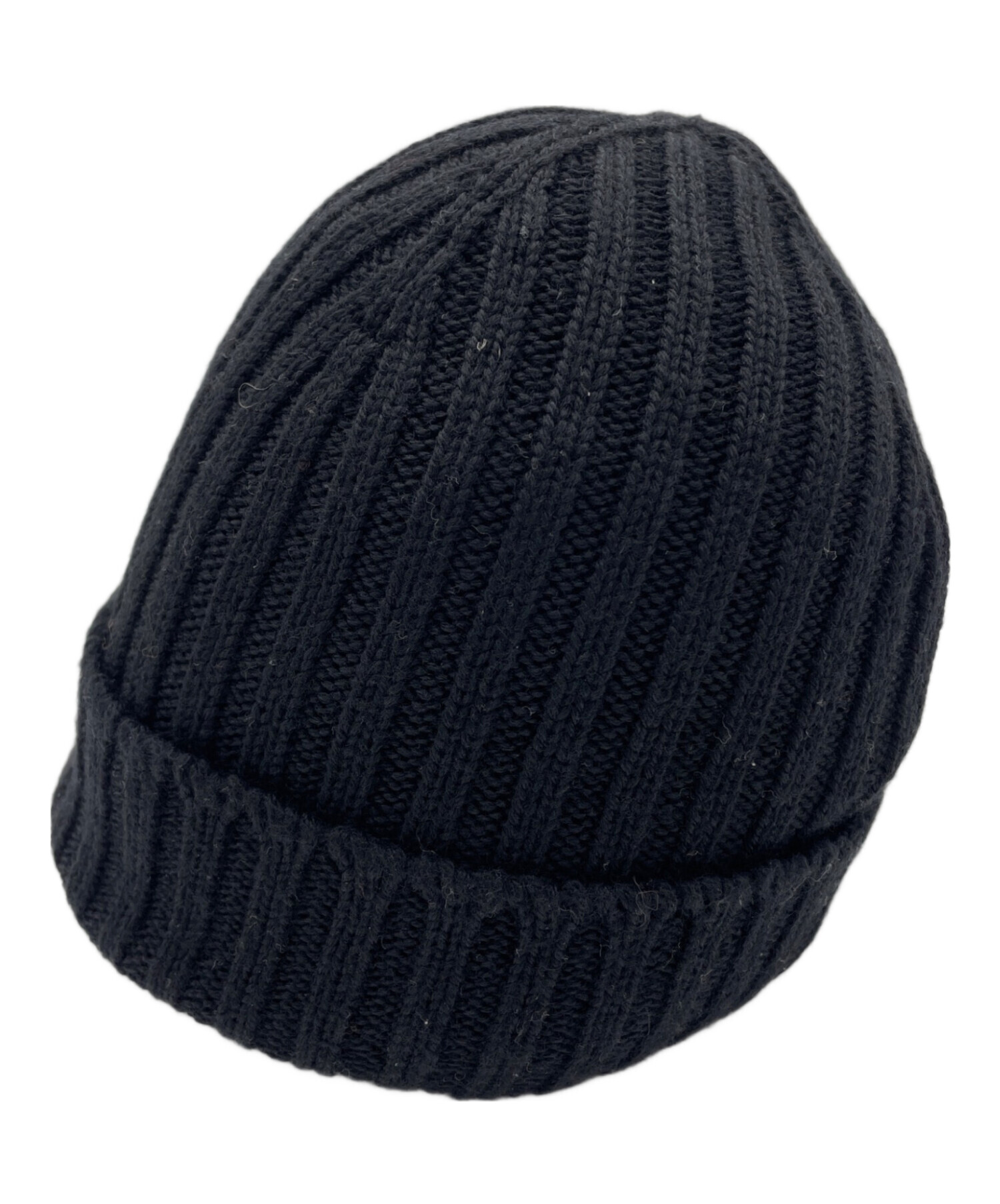 中古・古着通販】MONCLER (モンクレール) ニット帽 ブラック｜ブランド 