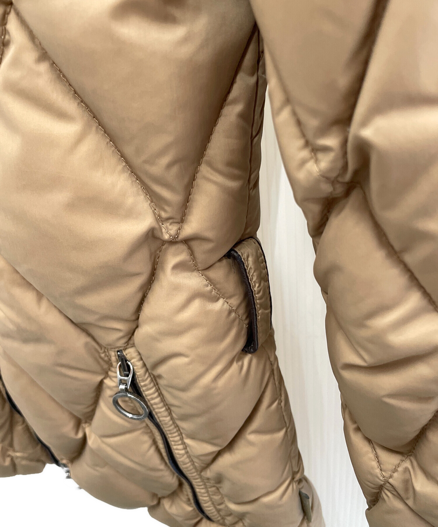 中古・古着通販】MONCLER (モンクレール) キルティングダウンコート 