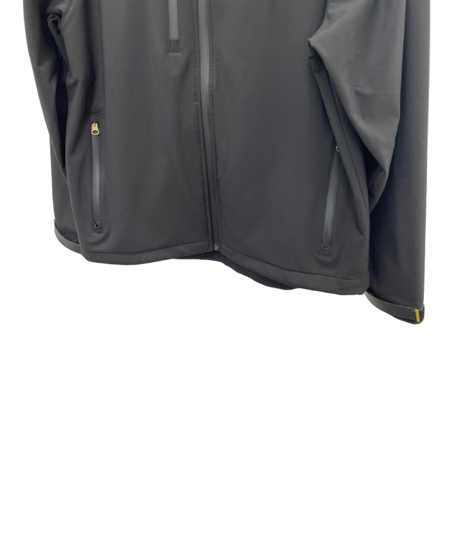 中古・古着通販】LOTUS (ロータス) ソフトシェルジャケット ブラック