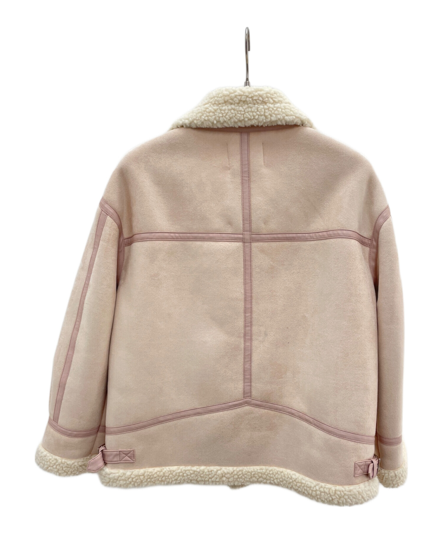 中古・古着通販】furfur (ファーファー) ボンバージャケット ピンク