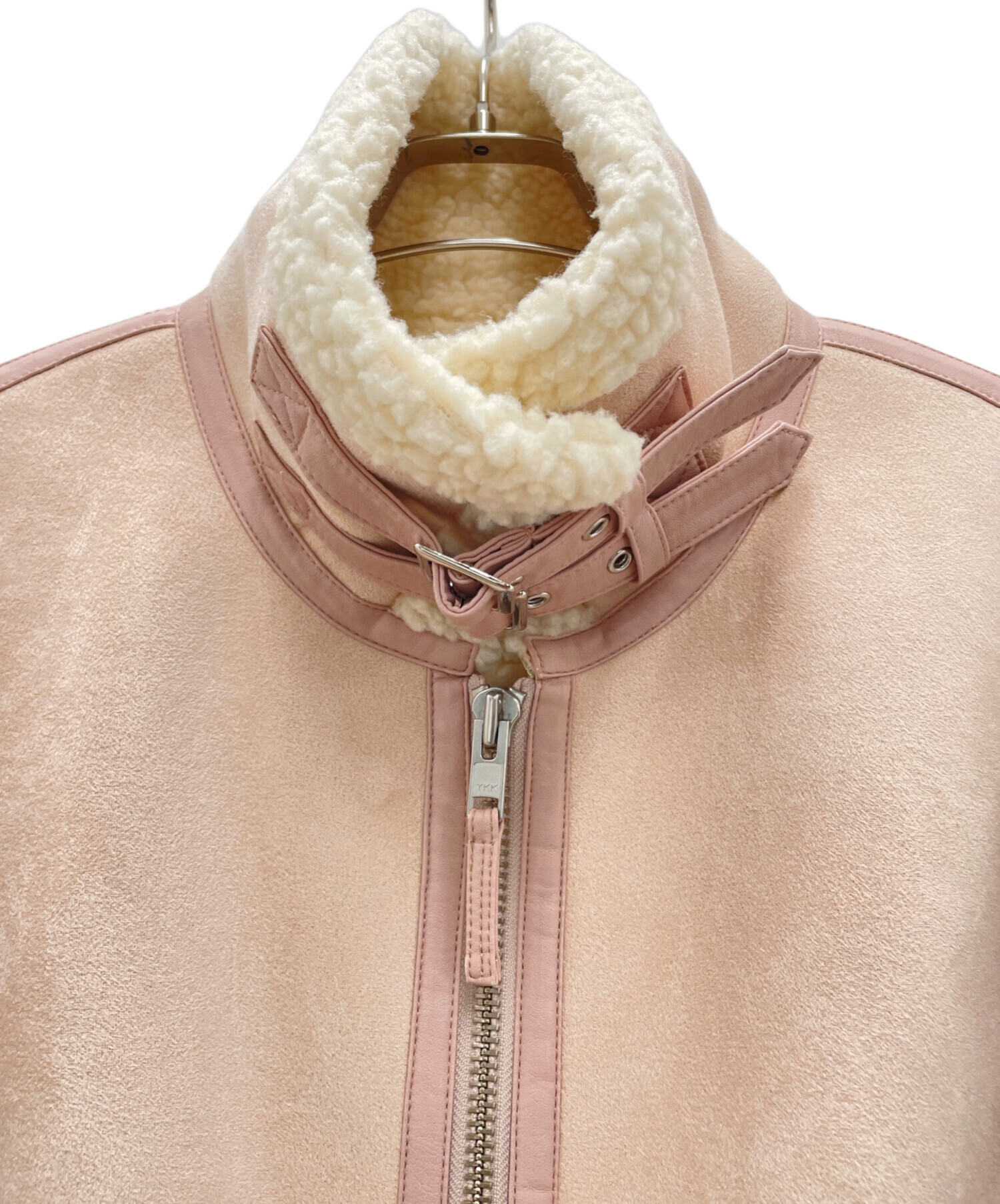 FURFUR ボンバージャケット　ピンク　完売品　タグあり fur fur - furfur ボンバージャケット ピンクの通販 by ちーさん