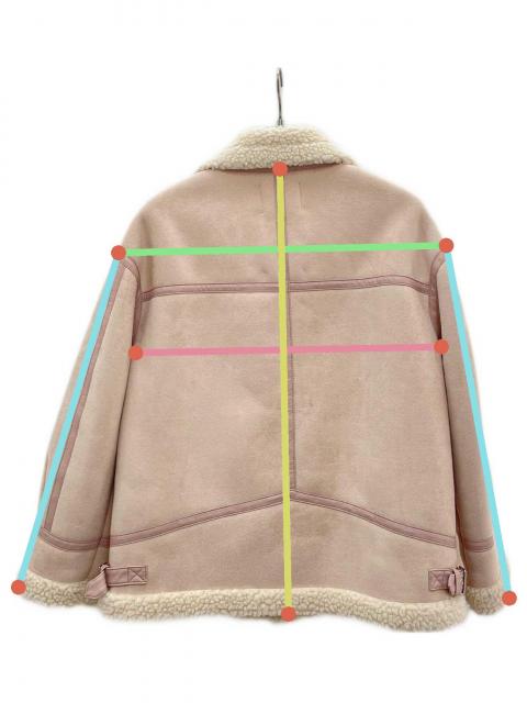 中古・古着通販】furfur (ファーファー) ボンバージャケット ピンク