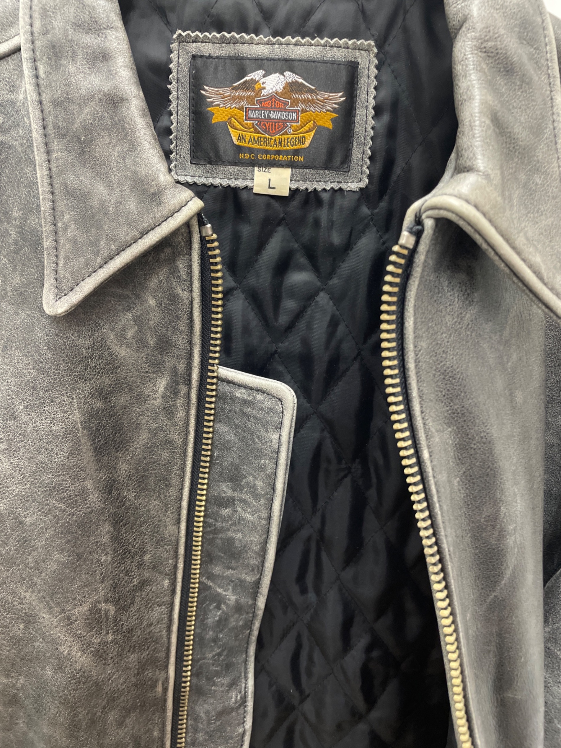 中古・古着通販】HARLEY-DAVIDSON (ハーレーダビッドソン) レザー