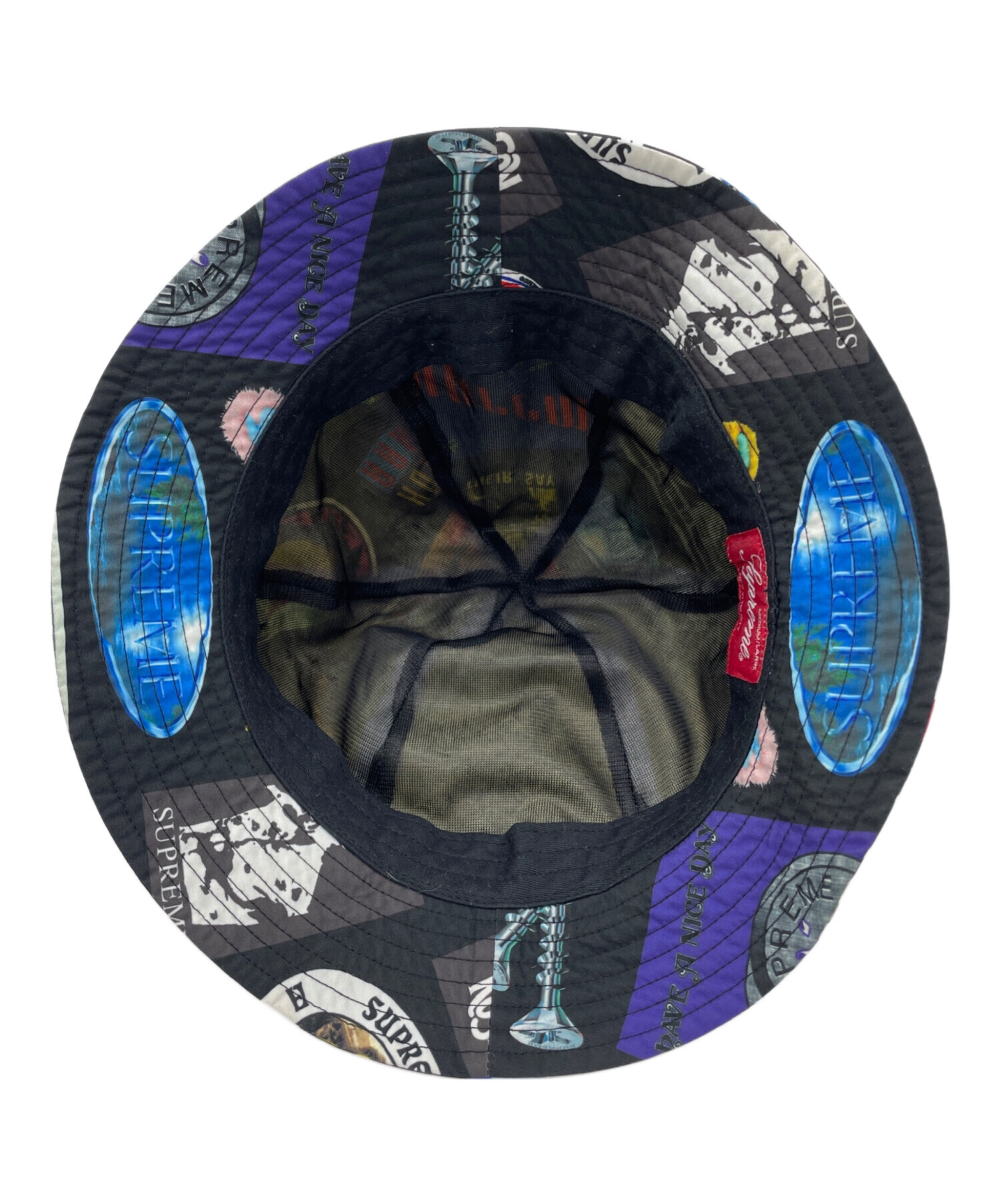 Supreme バケットハット ステッカー柄　ゴアテックス 中古・古着通販】SUPREME (シュプリーム) バケットハット｜ブランド