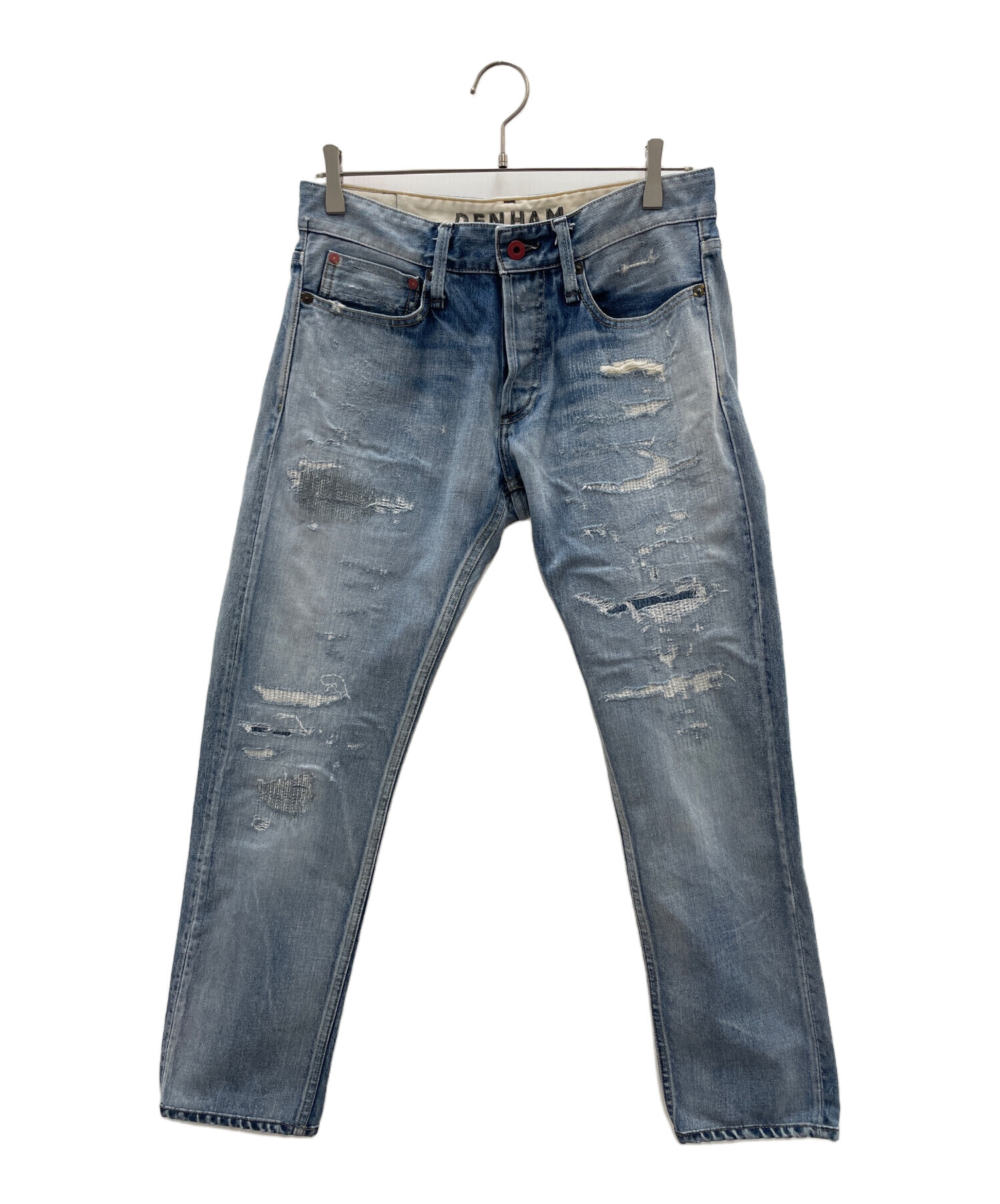 中古・古着通販】Denham (デンハム) セルビッチデニムパンツ ブルー