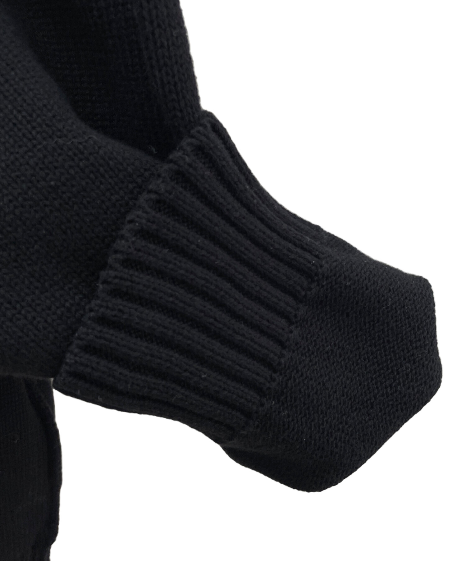 中古・古着通販】DAIRIKU (ダイリク) 厚手ニット ブラック サイズ:Free