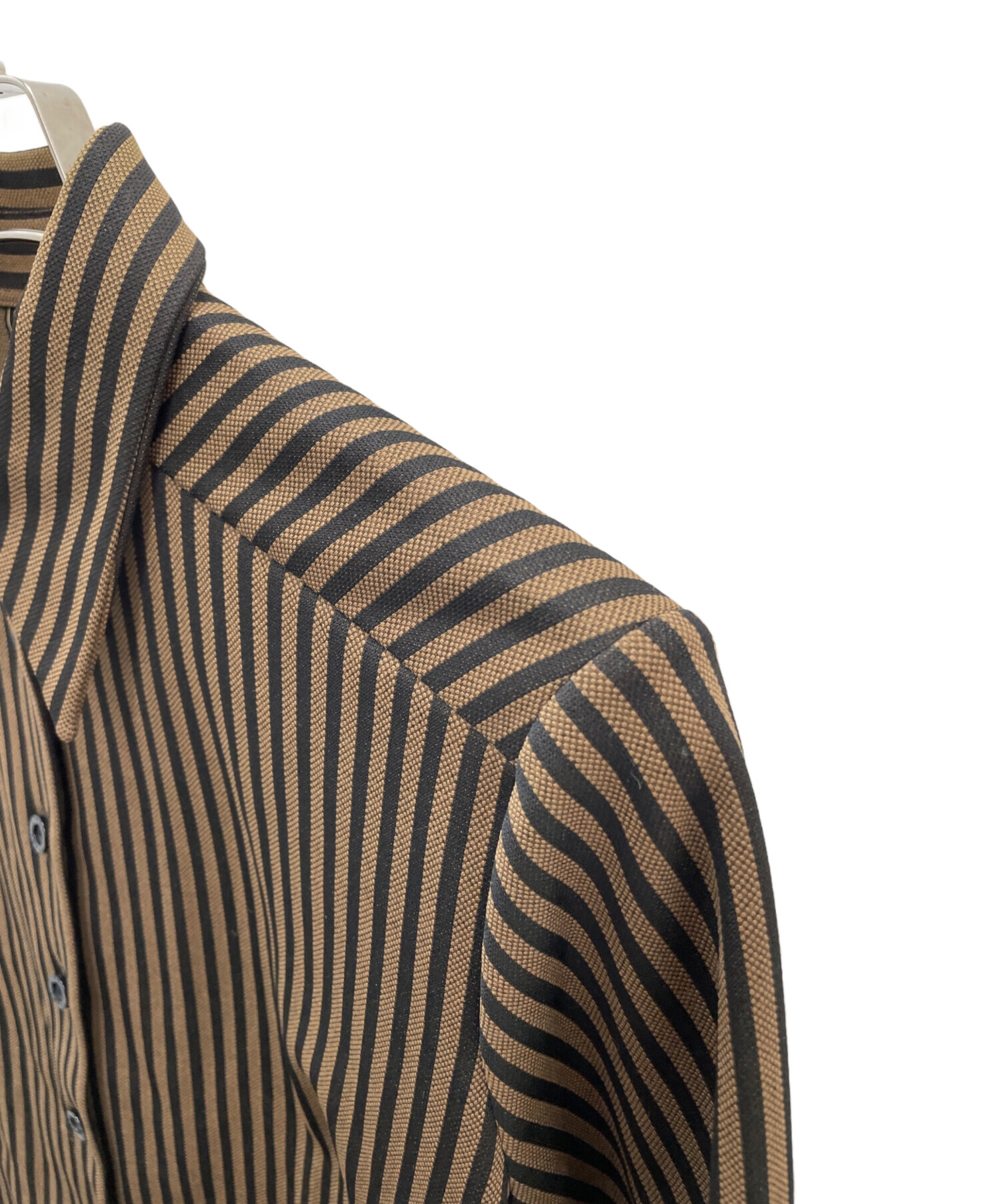 中古・古着通販】FENDI (フェンディ) 長袖シャツ ブラウン サイズ:44