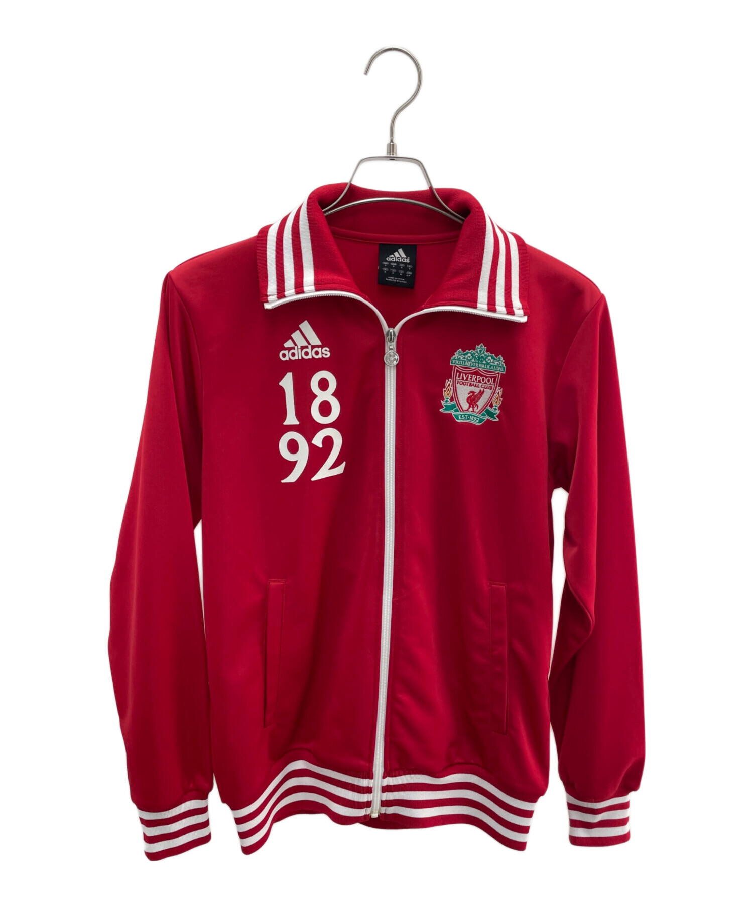 中古・古着通販】adidas (アディダス) トラックジャケット レッド