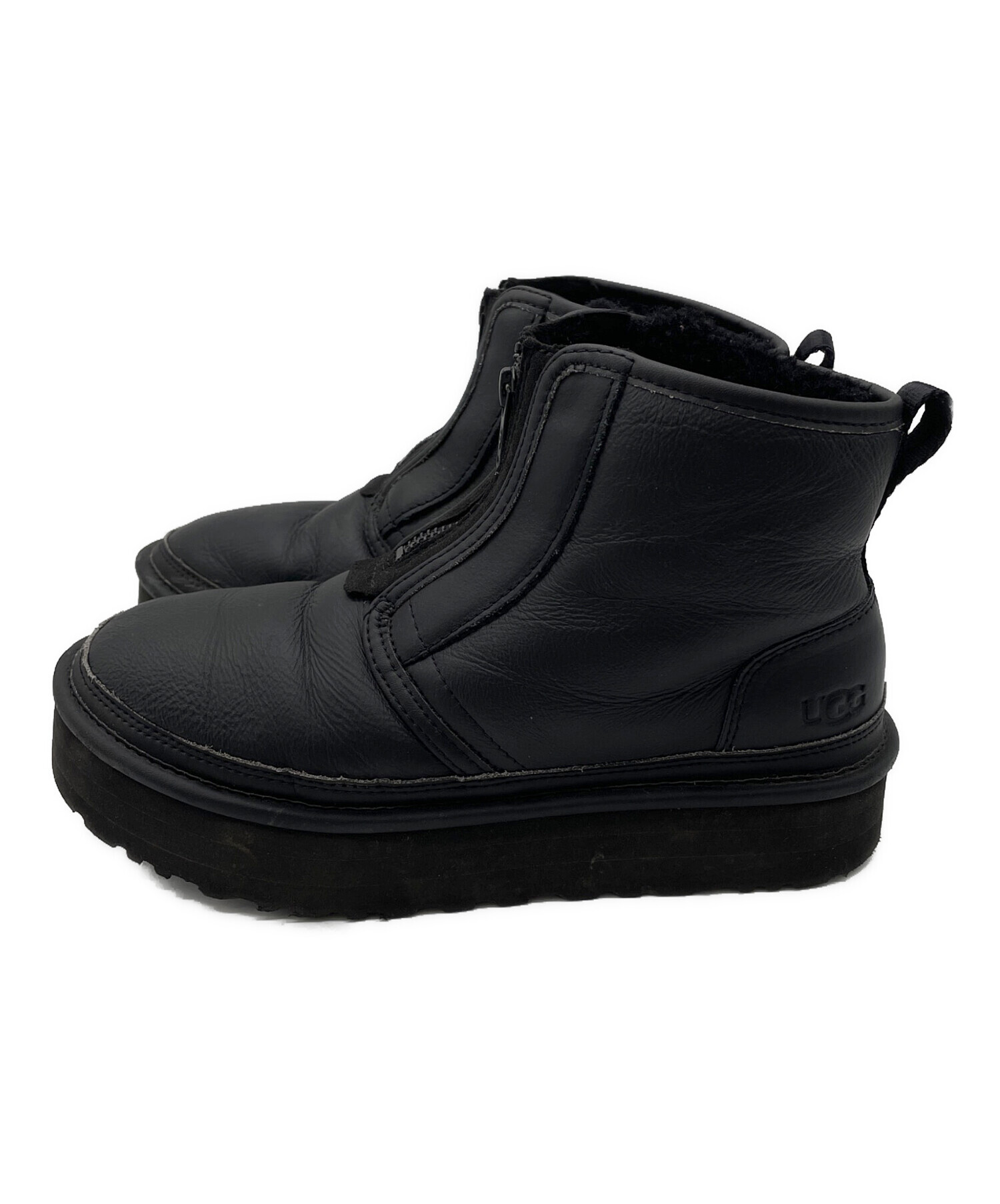 中古・古着通販】UGG (アグ) ボアブーツ ブラック サイズ:26｜ブランド 