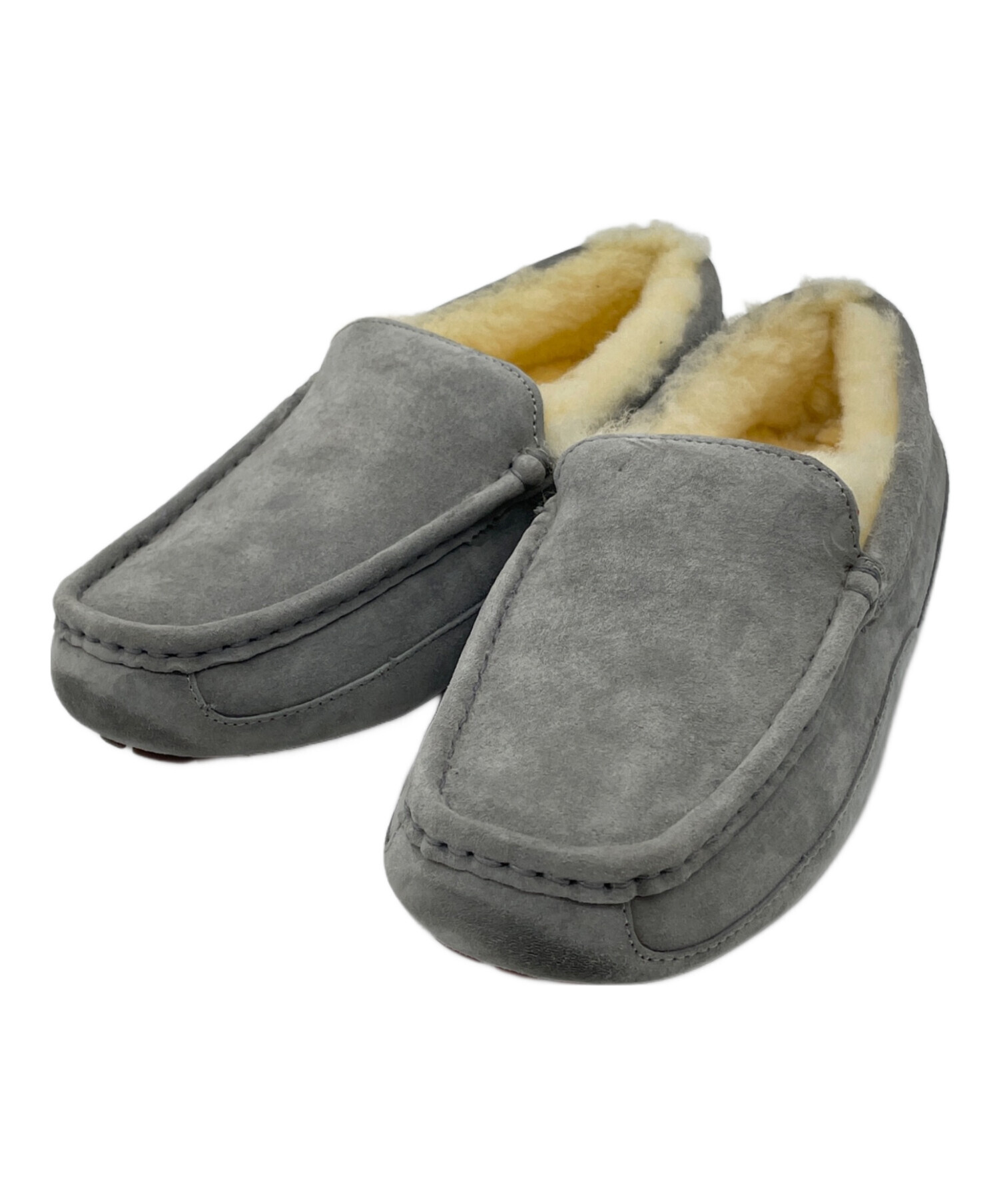 中古・古着通販】UGG (アグ) モカシンシューズ グレー サイズ:27cm