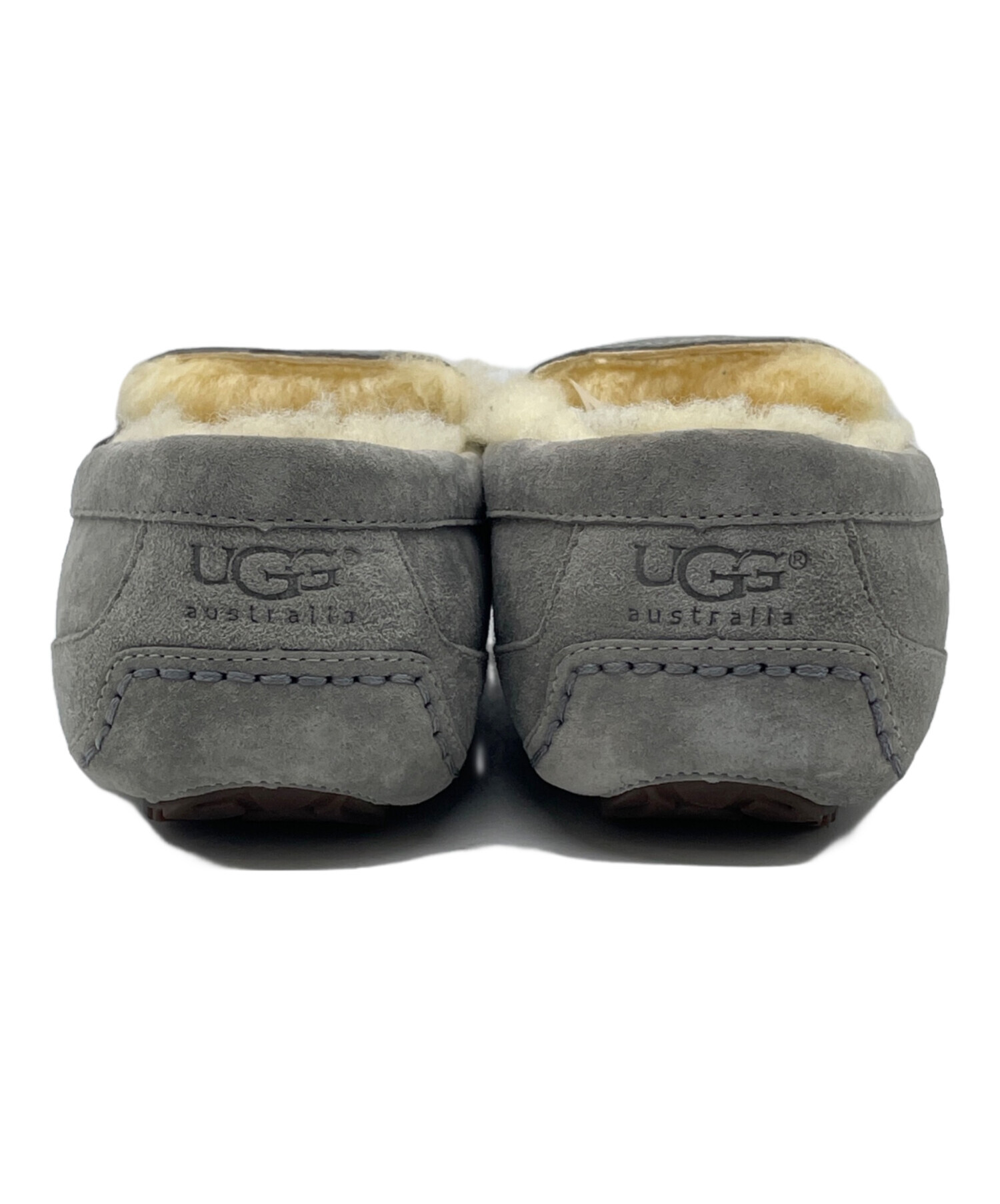 中古・古着通販】UGG (アグ) モカシンシューズ グレー サイズ:27cm