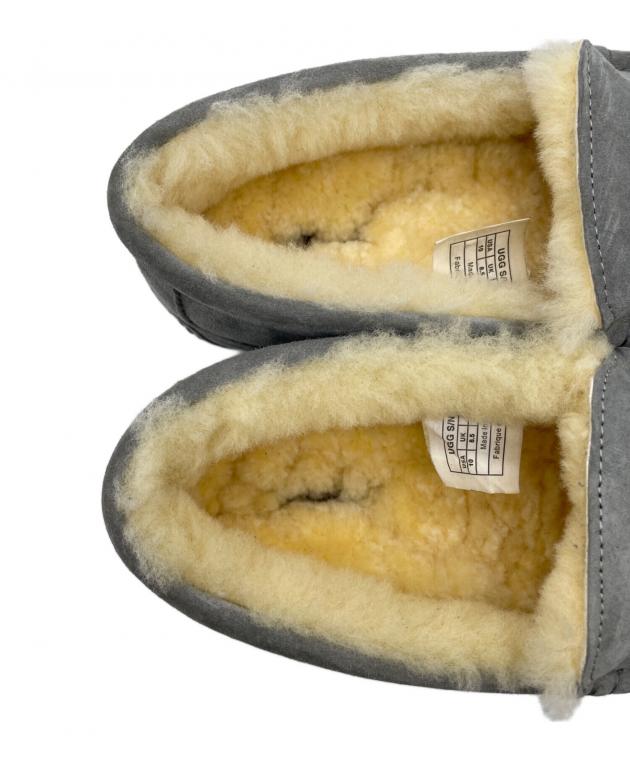 中古・古着通販】UGG (アグ) モカシンシューズ グレー サイズ:27cm