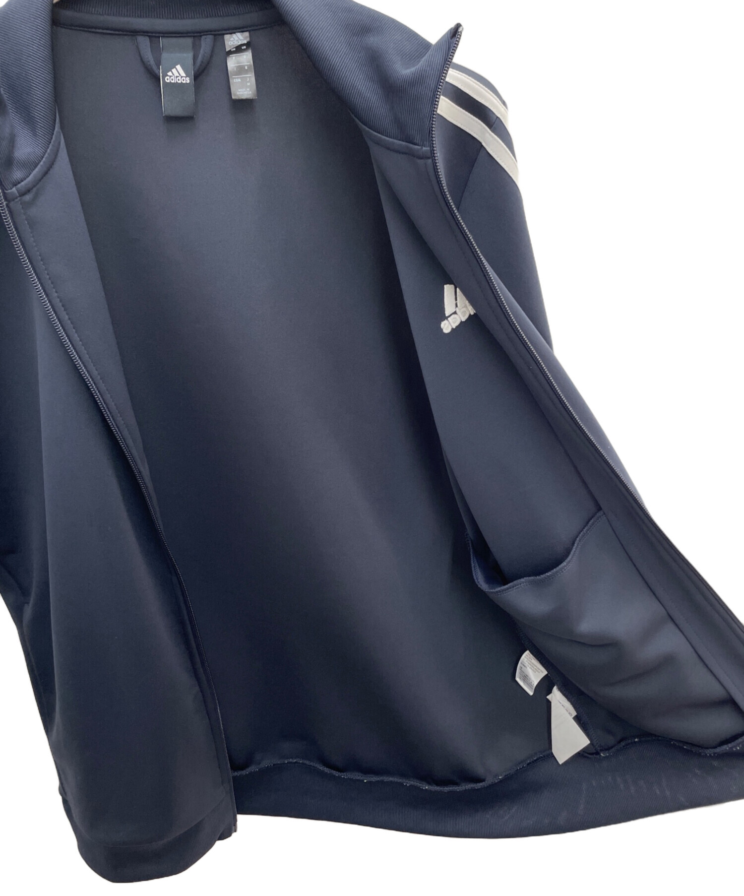 中古・古着通販】adidas (アディダス) ジャージ ネイビー サイズ:M
