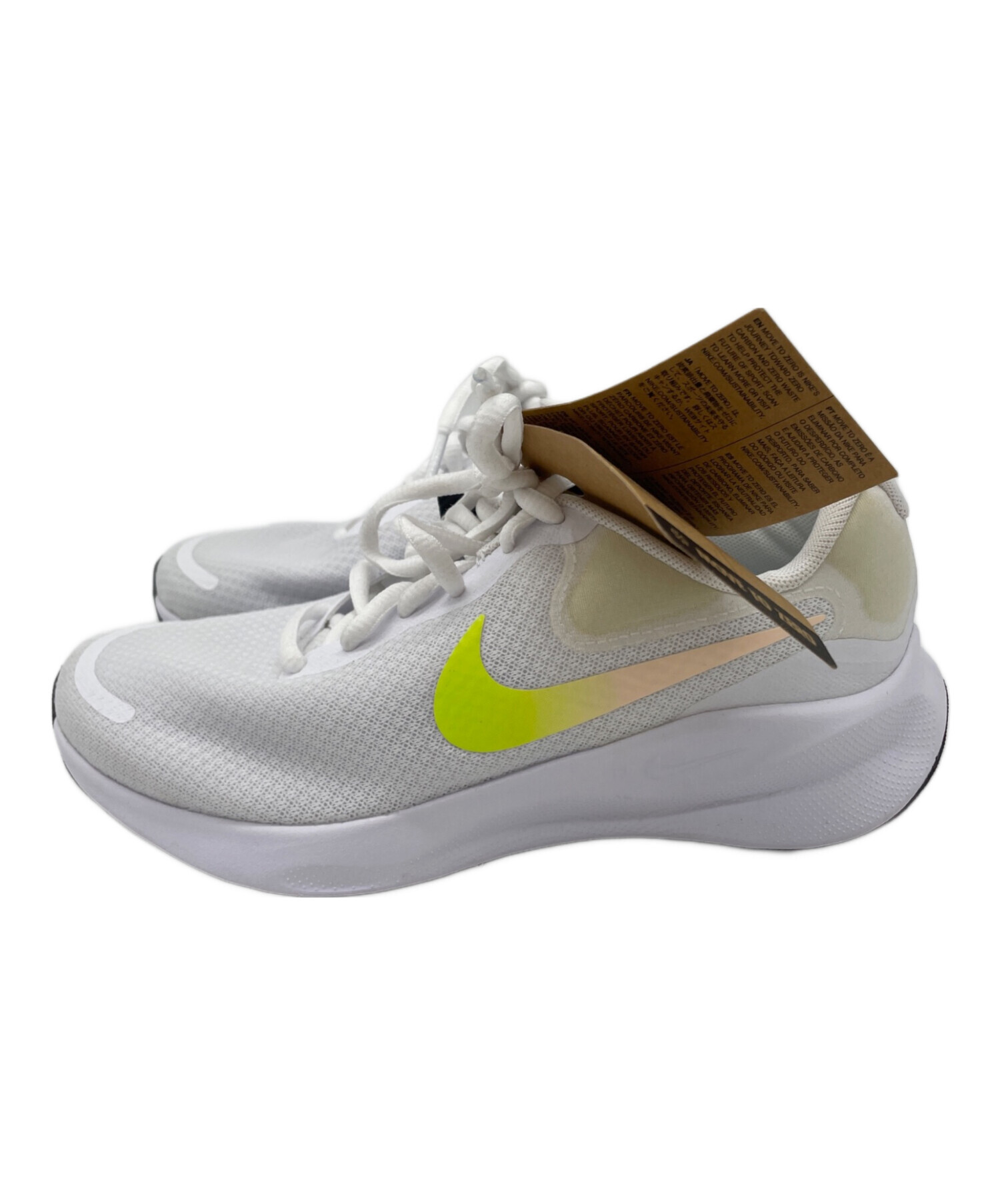 中古・古着通販】NIKE (ナイキ) ランニングシューズ ホワイト サイズ
