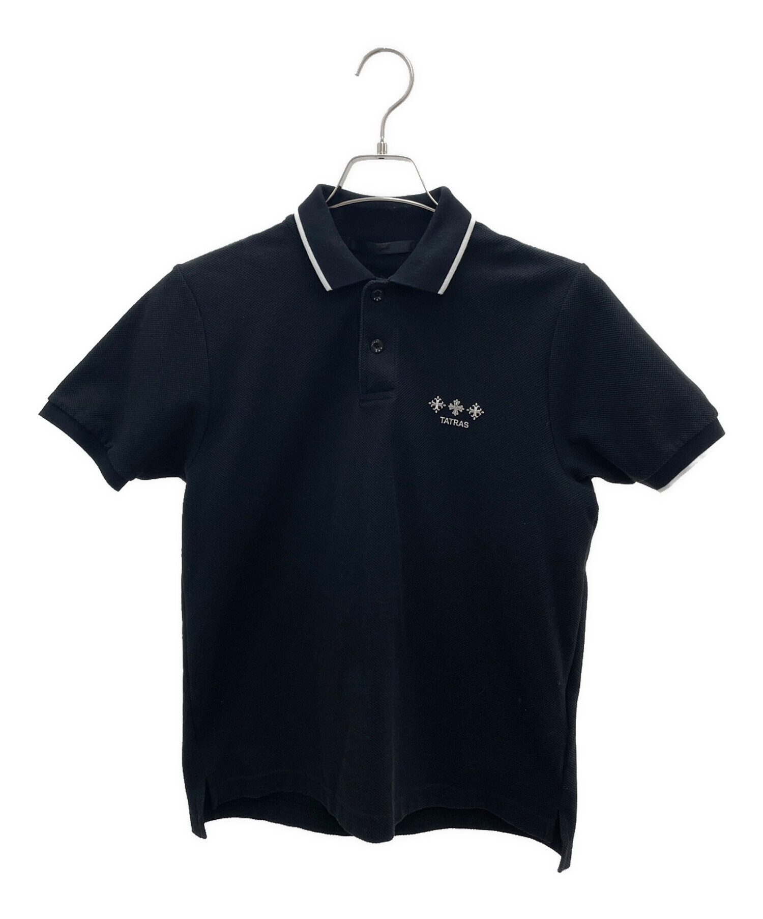 中古・古着通販】TATRAS (タトラス) ポロシャツ ブラック サイズ:M