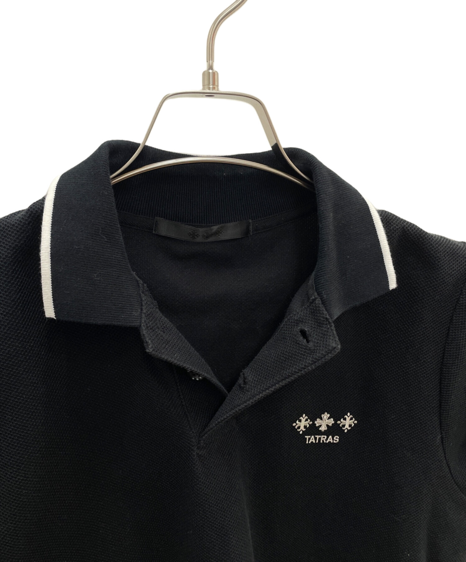 中古・古着通販】TATRAS (タトラス) ポロシャツ ブラック サイズ:M